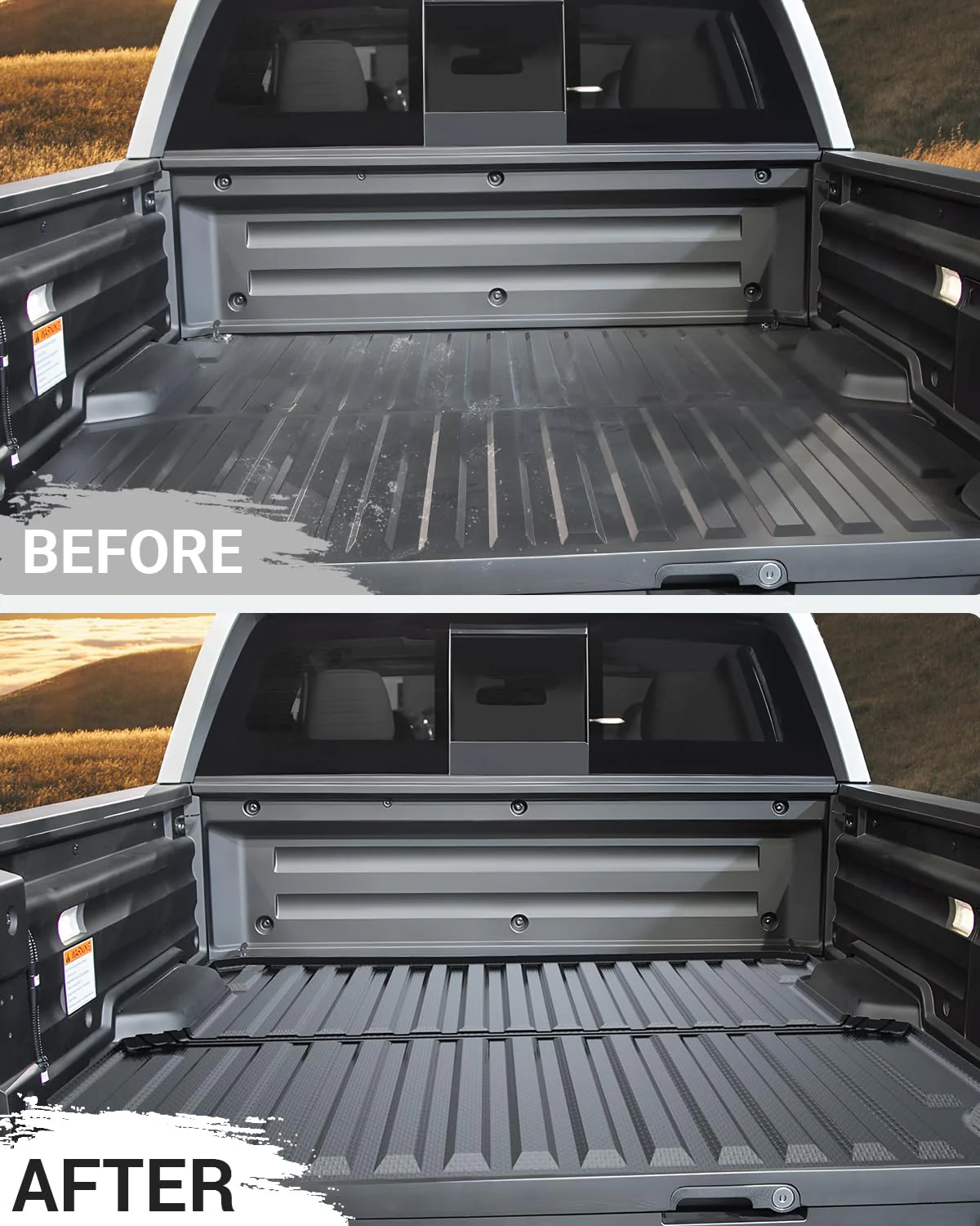 Ecarzo 5.3FT Bed Mat Compatible with 2017-2024 Honda