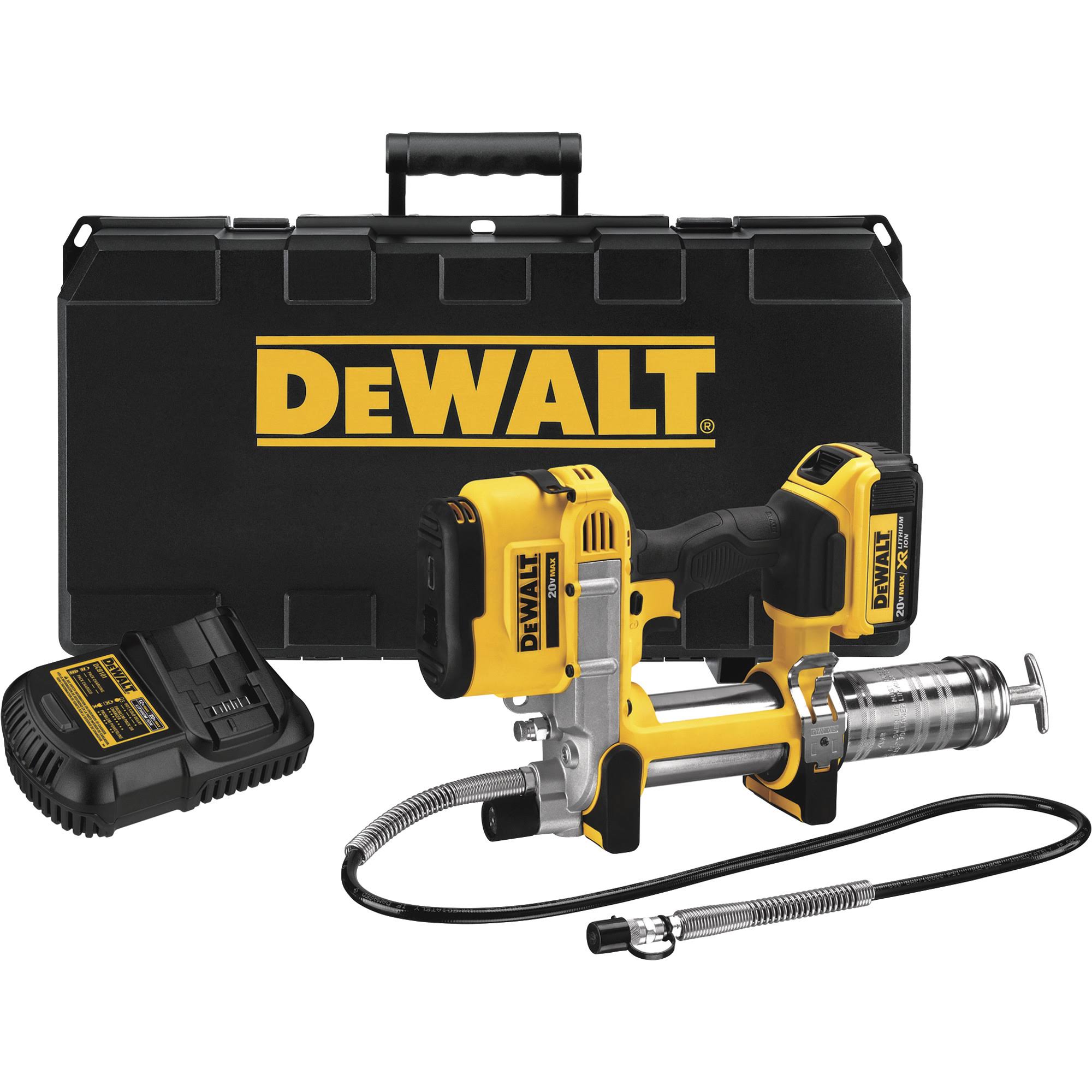 DeWalt DCGG571M1 20V MAX* Lithium Ion Grease Gun