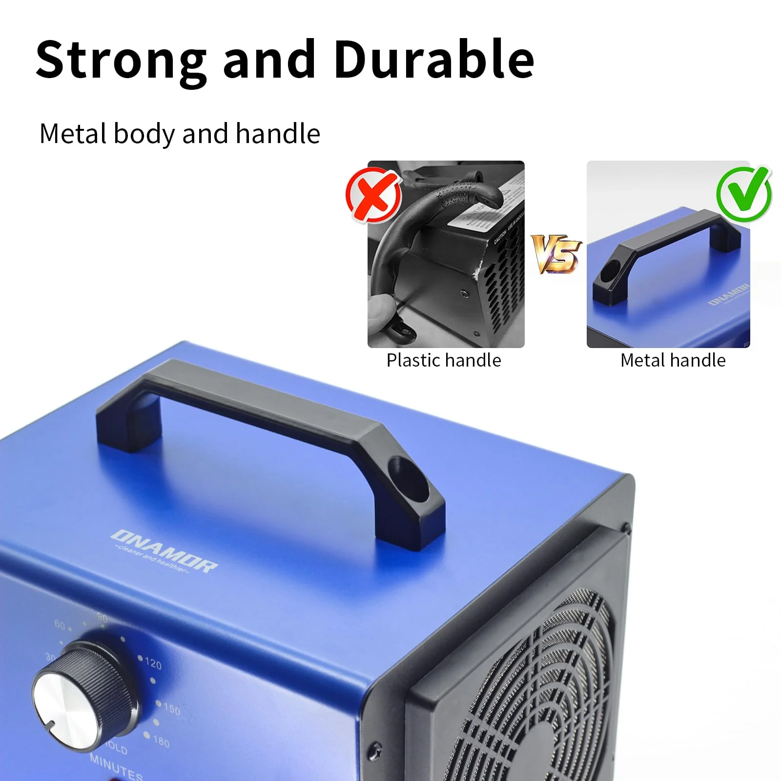 ONAMOR Ozone Generator 36000 mg/h for Home. Car. Smoke