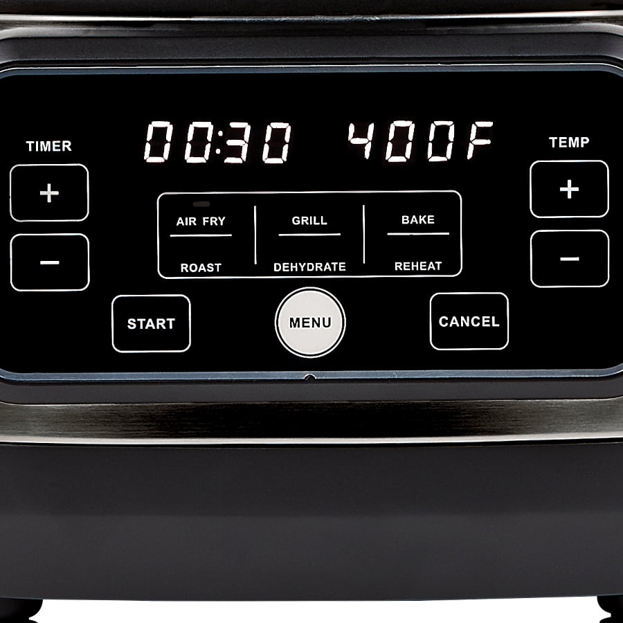 Grill Air Fryer Home. Black. 5.5 Quart