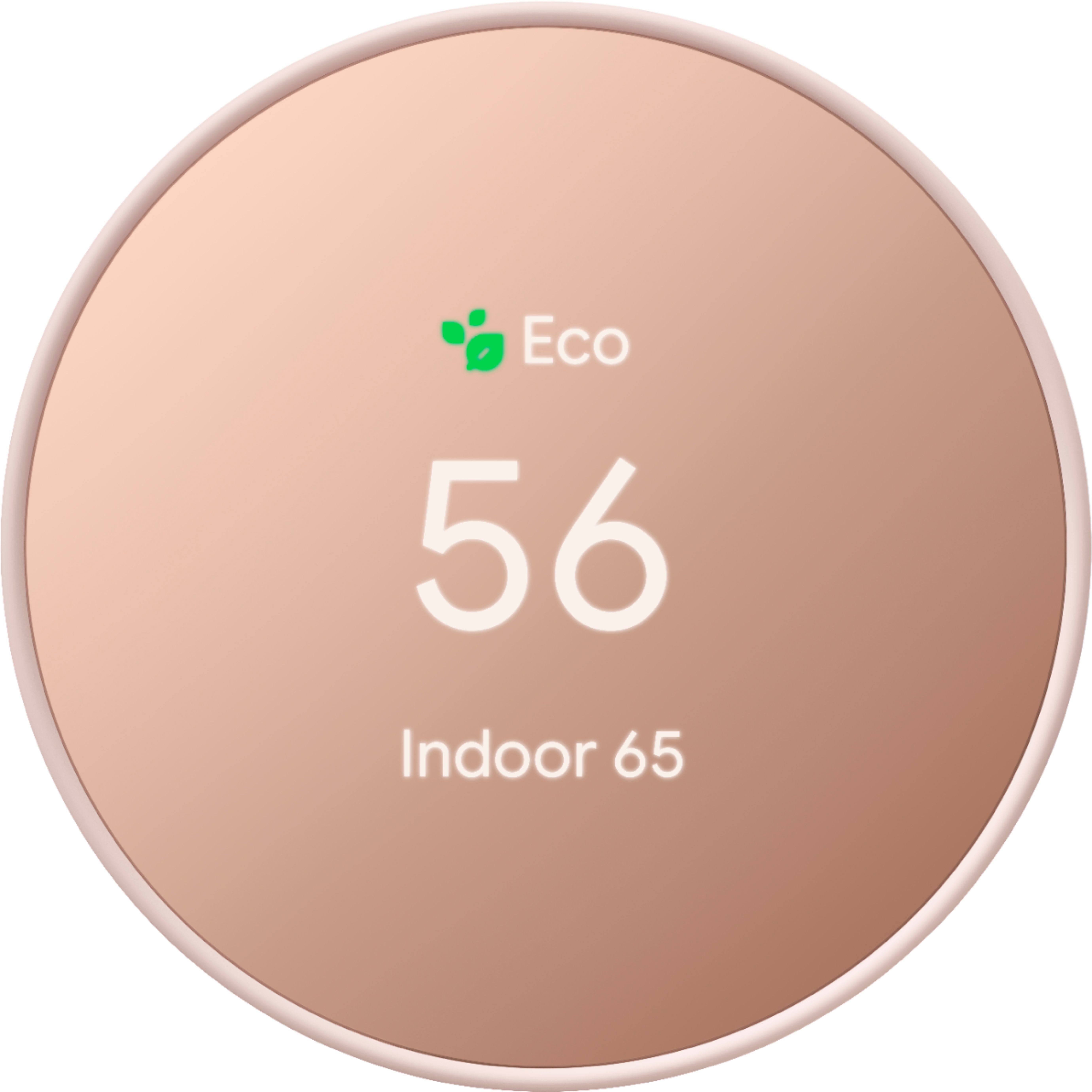 Google Nest Smart Thermostat (Sand)