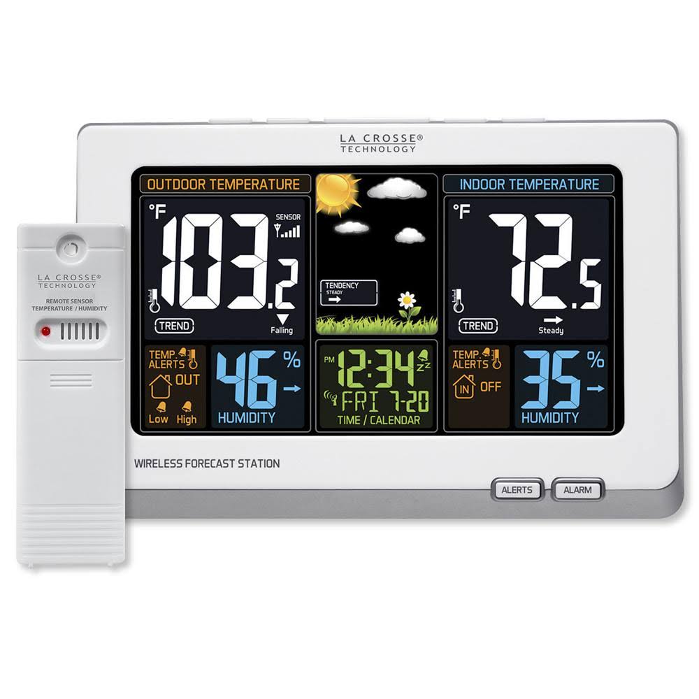 La Crosse Wireless Color Weather Station - Home Controls