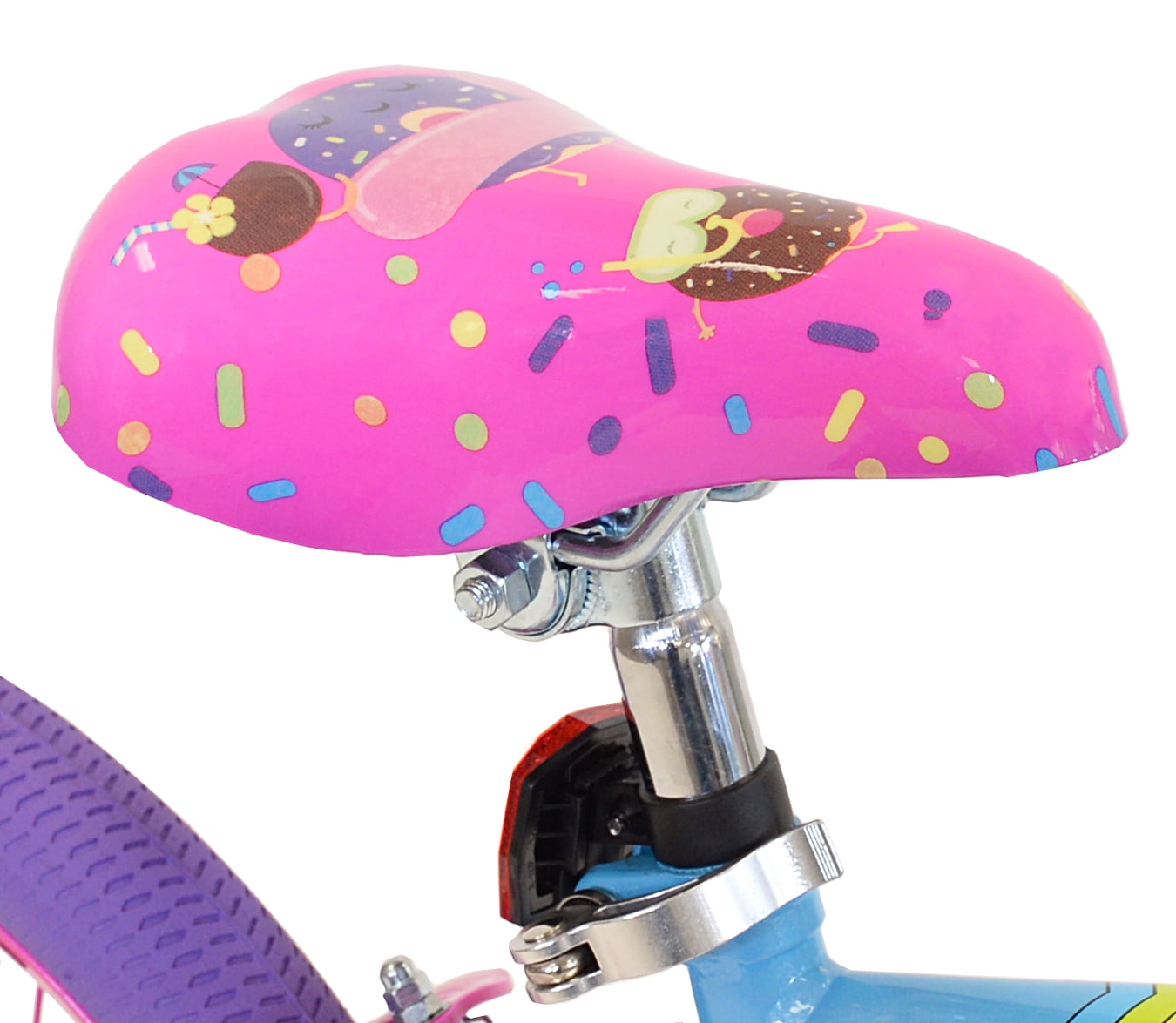 18 Sweetness Girls Bike. Purple/Pink/Blue
