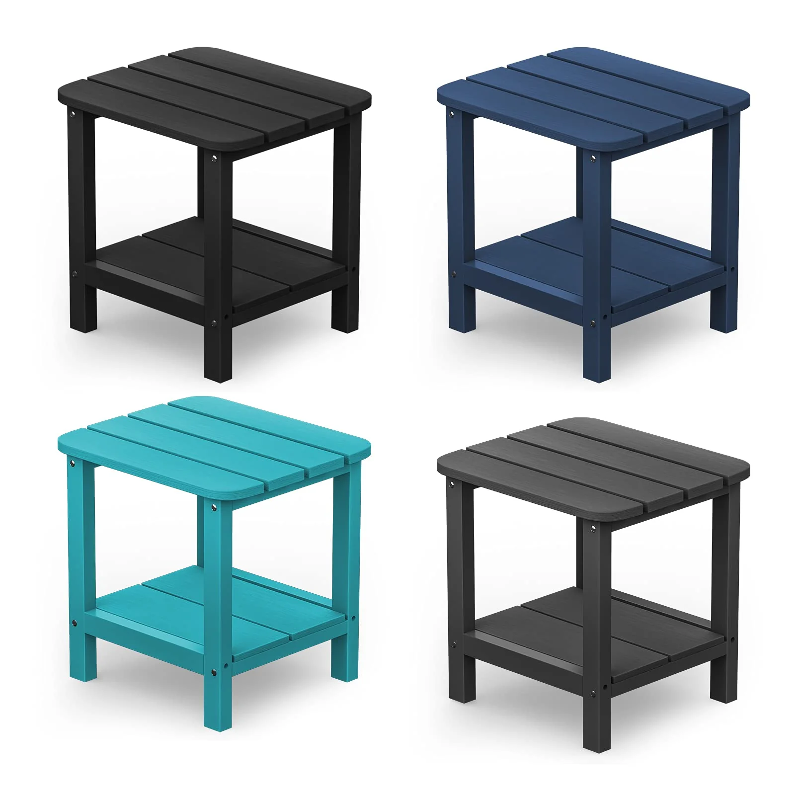 SERWALL Adirondack Table Outdoor Side Table