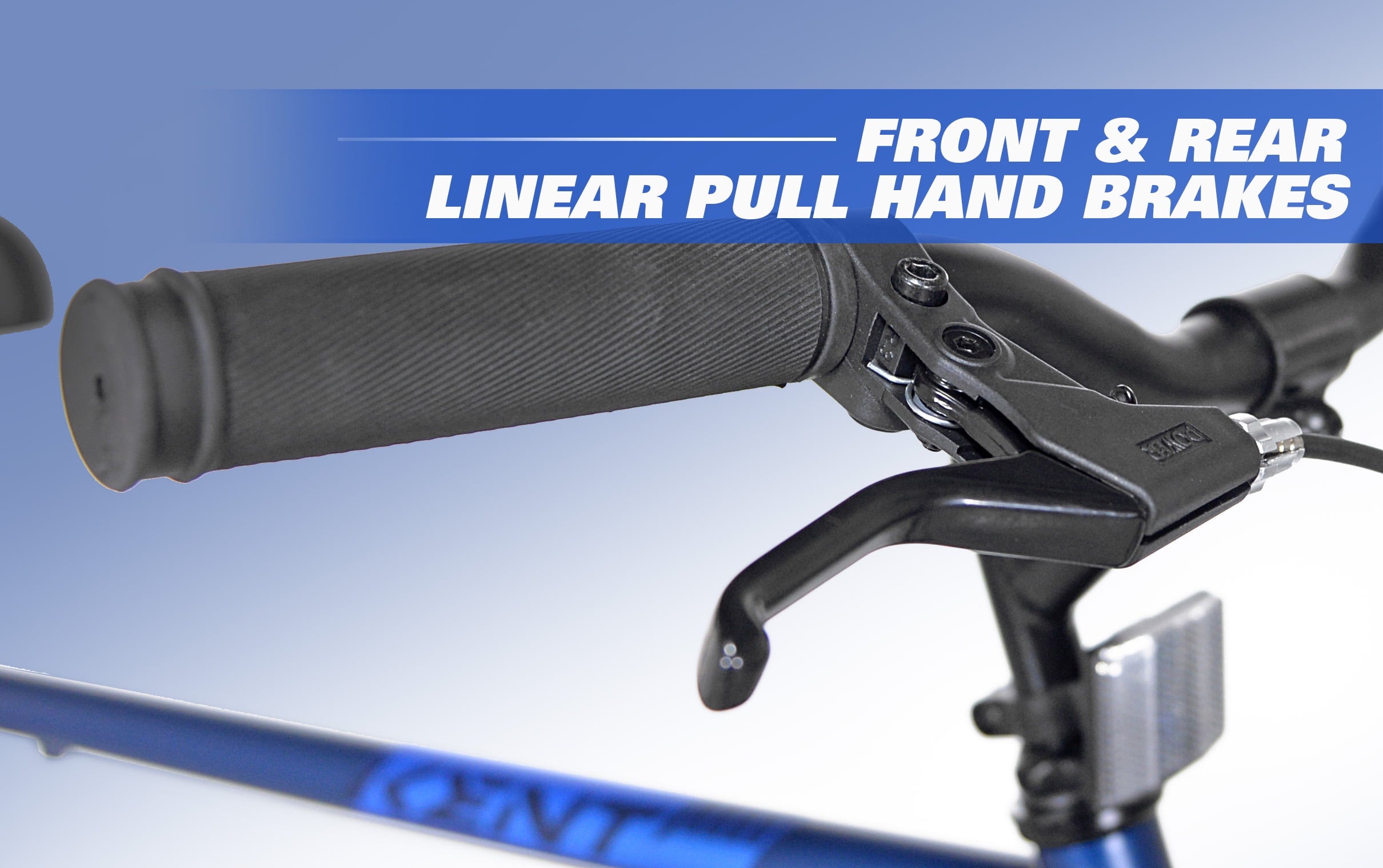 700c Thruster Fixie Men's Bike. Blue