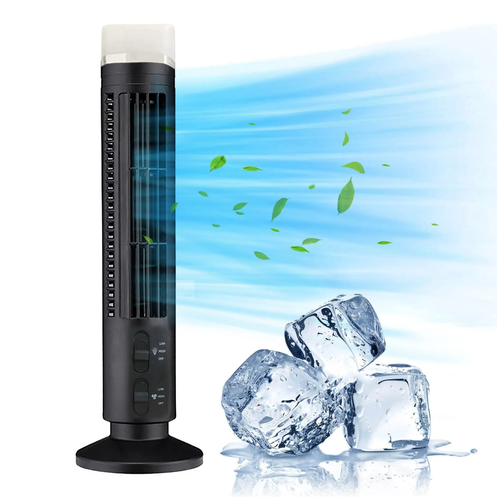 Ongmies Oscillating Tower Fan Cooling Standing Fan