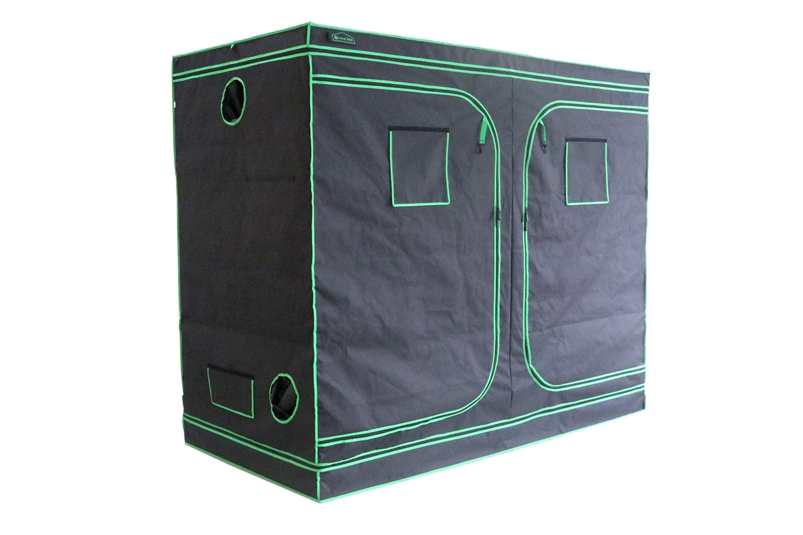 Green hut Grow Tent 96X48X78 600D Mylar Hydroponic
