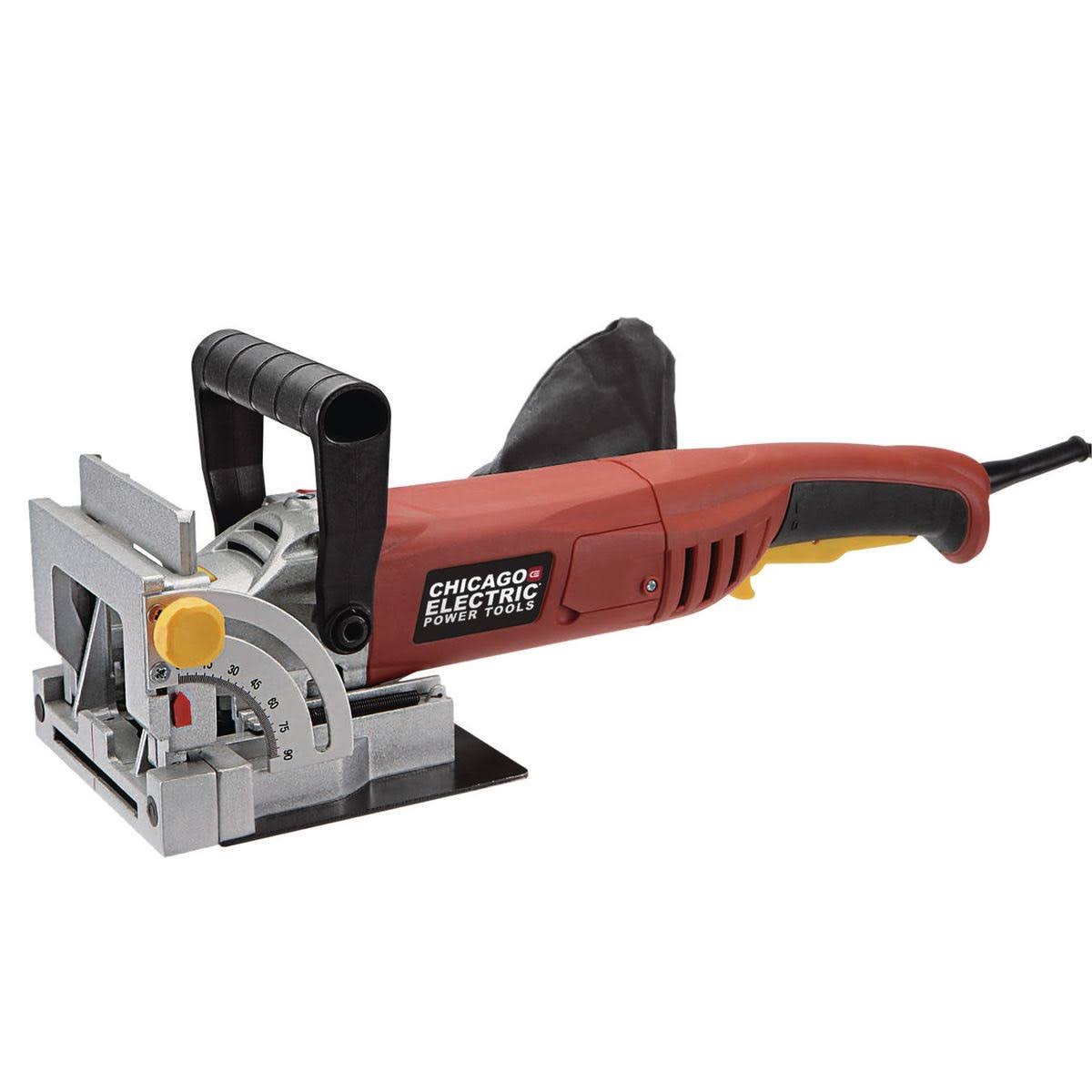 Chicago Electric Power Tools 4 in. Biscuit Plate Joiner