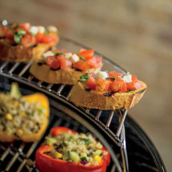 22 in. Master-Touch Charcoal Grill in Black with Built-In Thermometer