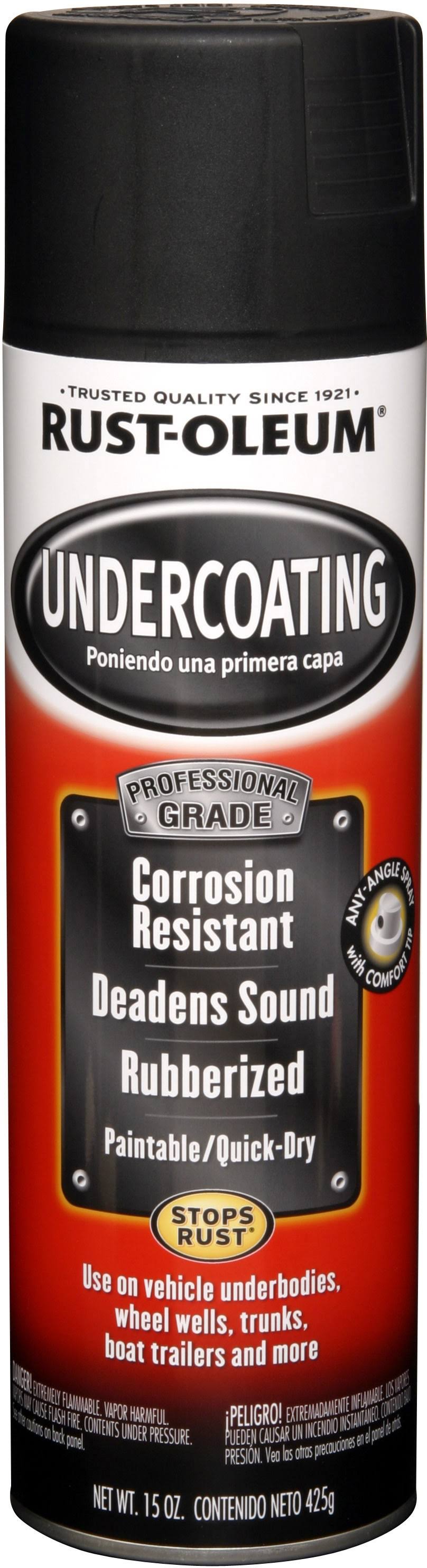 Rust-Oleum Rubberized Undercoating Spray - 15 oz can