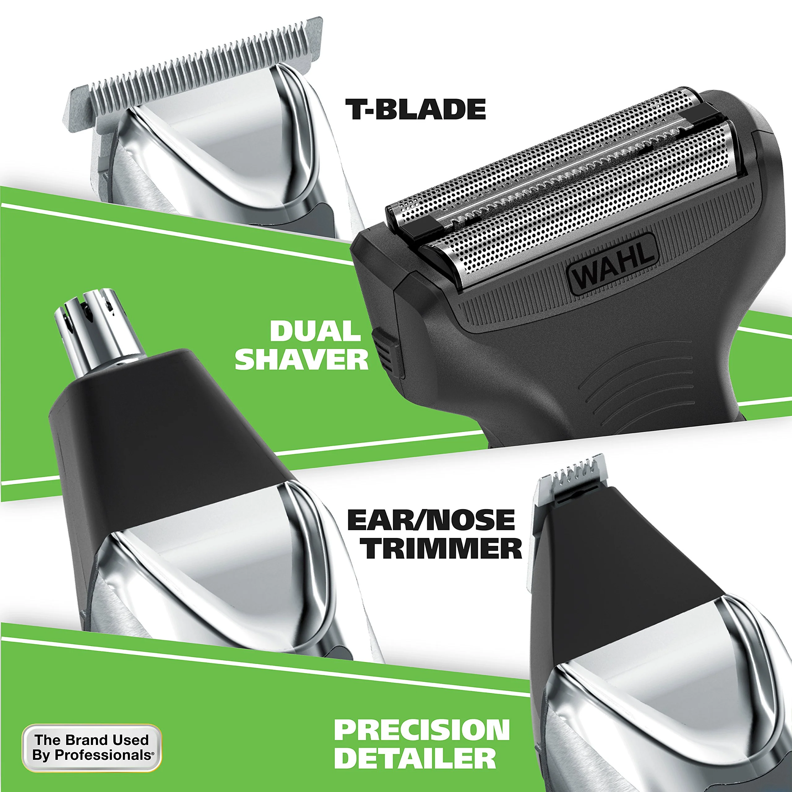 Wahl Stainless Steel Lithium Ion 2.0+ Beard Trimmer for Men