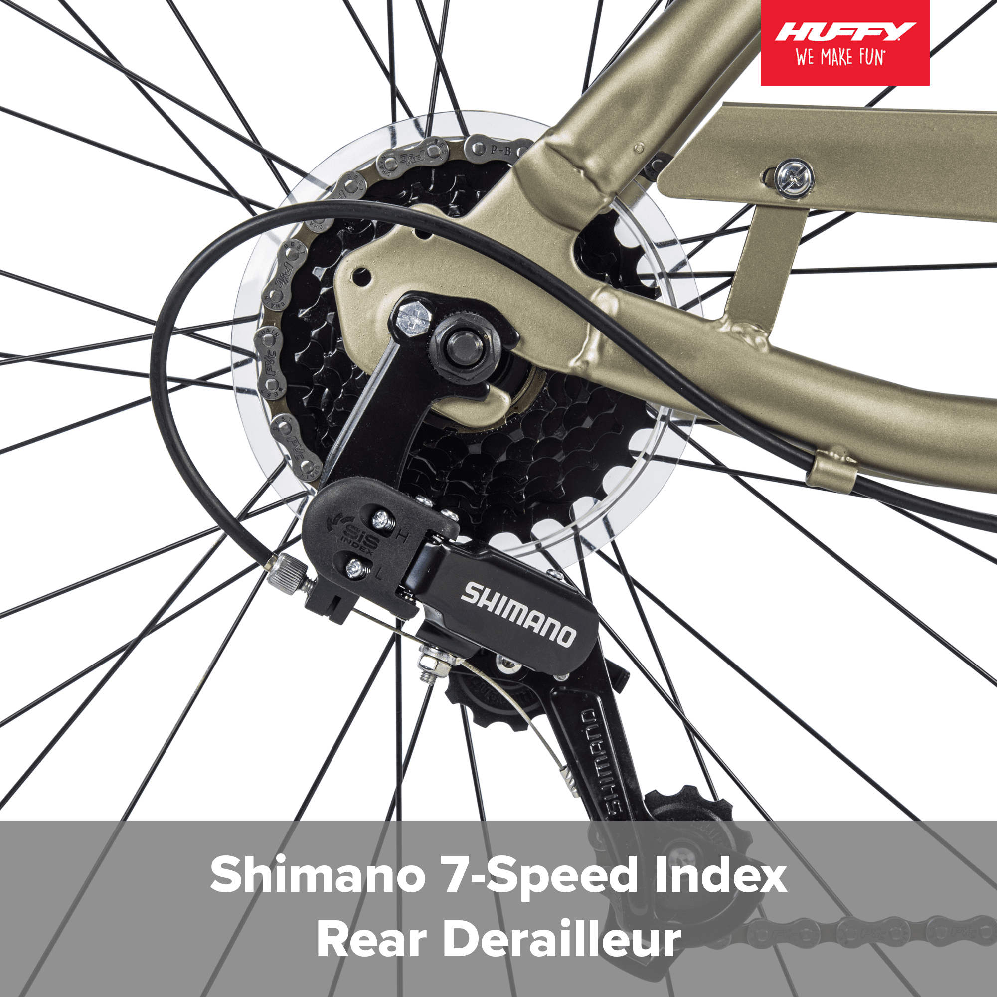 27.5 Parkside SE Men's Comfort Bike with Perfect Fit Frame.  Green Sage