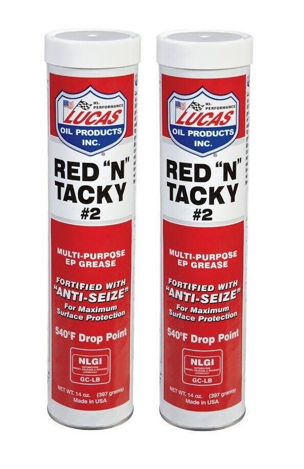 Lucas Oil 14 oz. Red 'n' Tacky Grease
