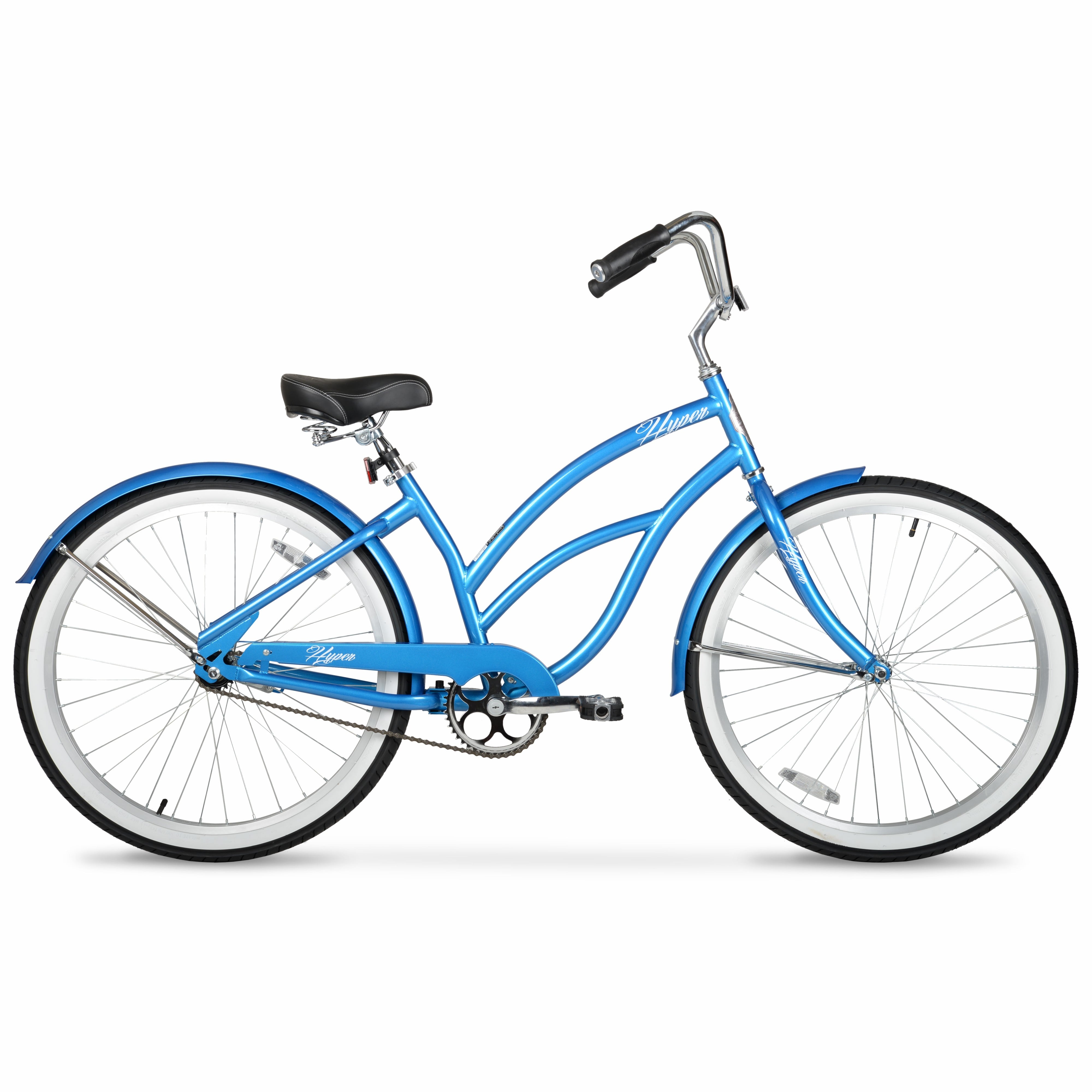 Bicycle Women's 26 In. Beach Cruiser. Metallic Blue