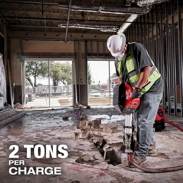 MX FUEL Lithium-Ion Cordless 1-1/8 in. Breaker with Battery and Charger