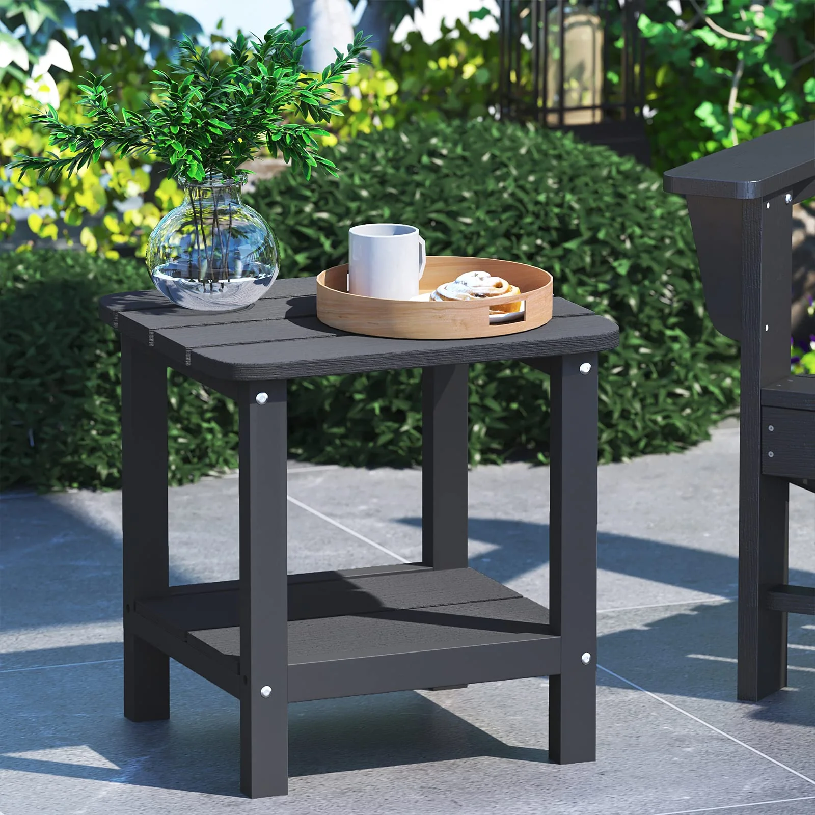 SERWALL Adirondack Table Outdoor Side Table