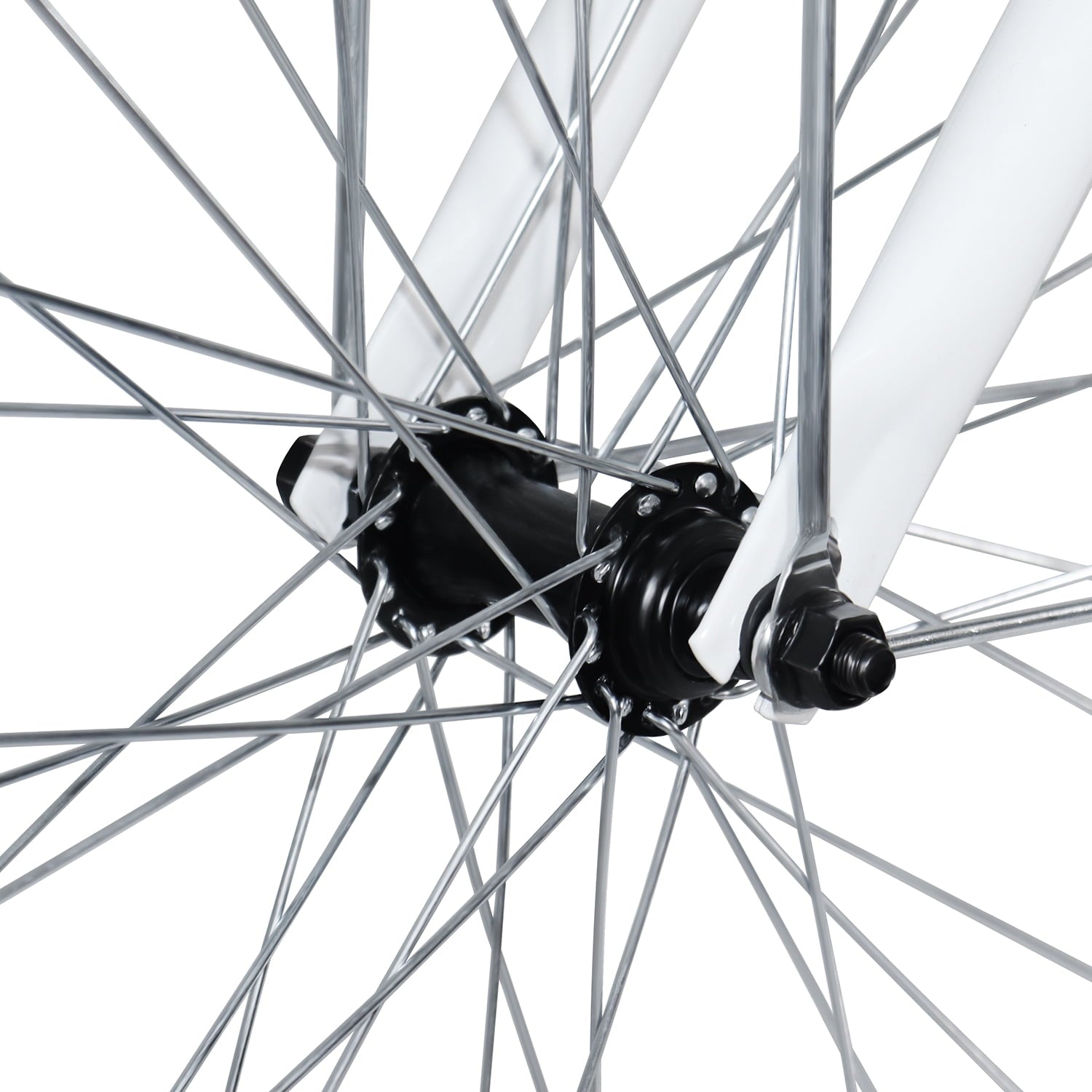 26 Inch Women Bike. Classic Bicycle Retro Bicycle. Cruiser Bike. White