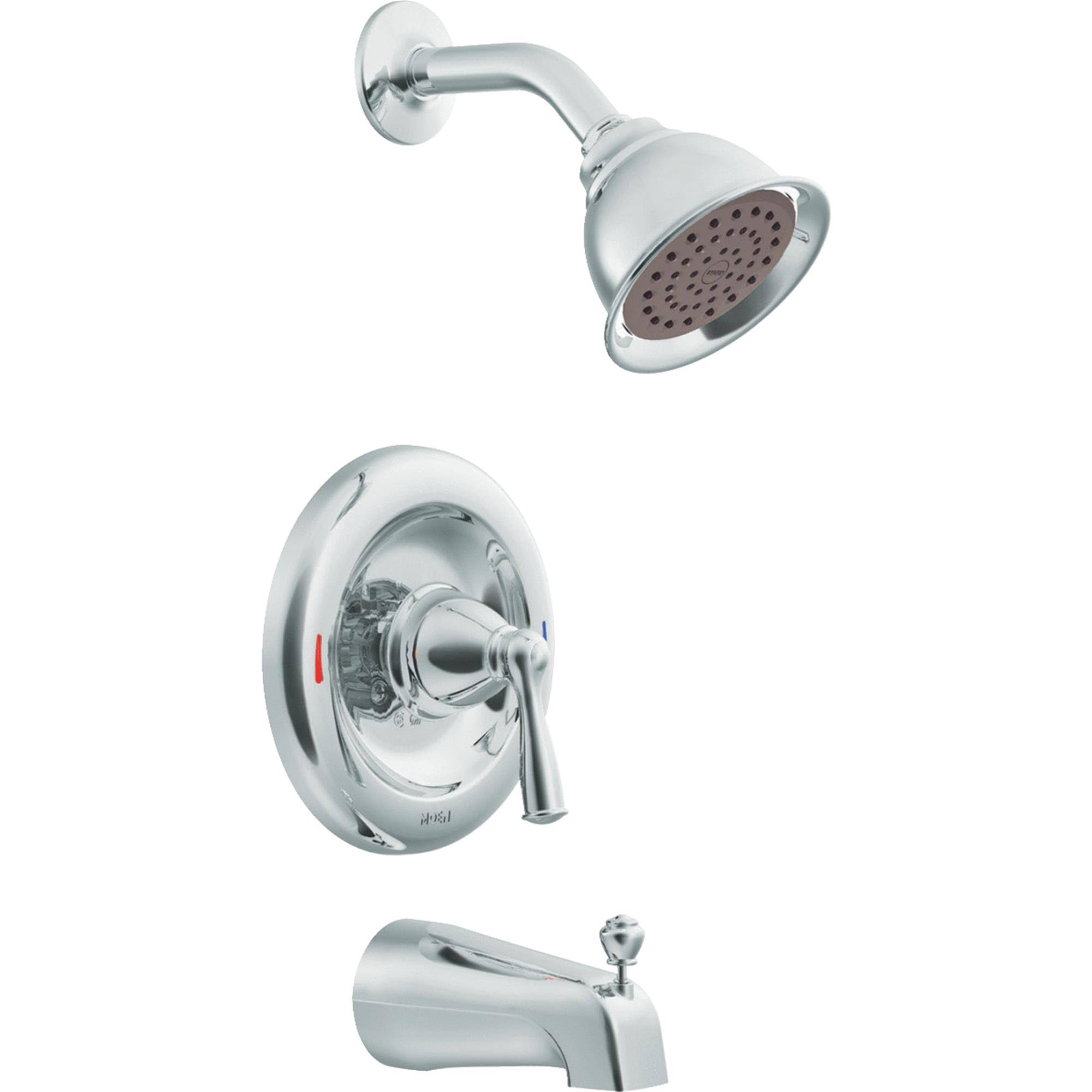Moen Banbury 1-Handle Lever Tub and Shower Faucet, Chrome