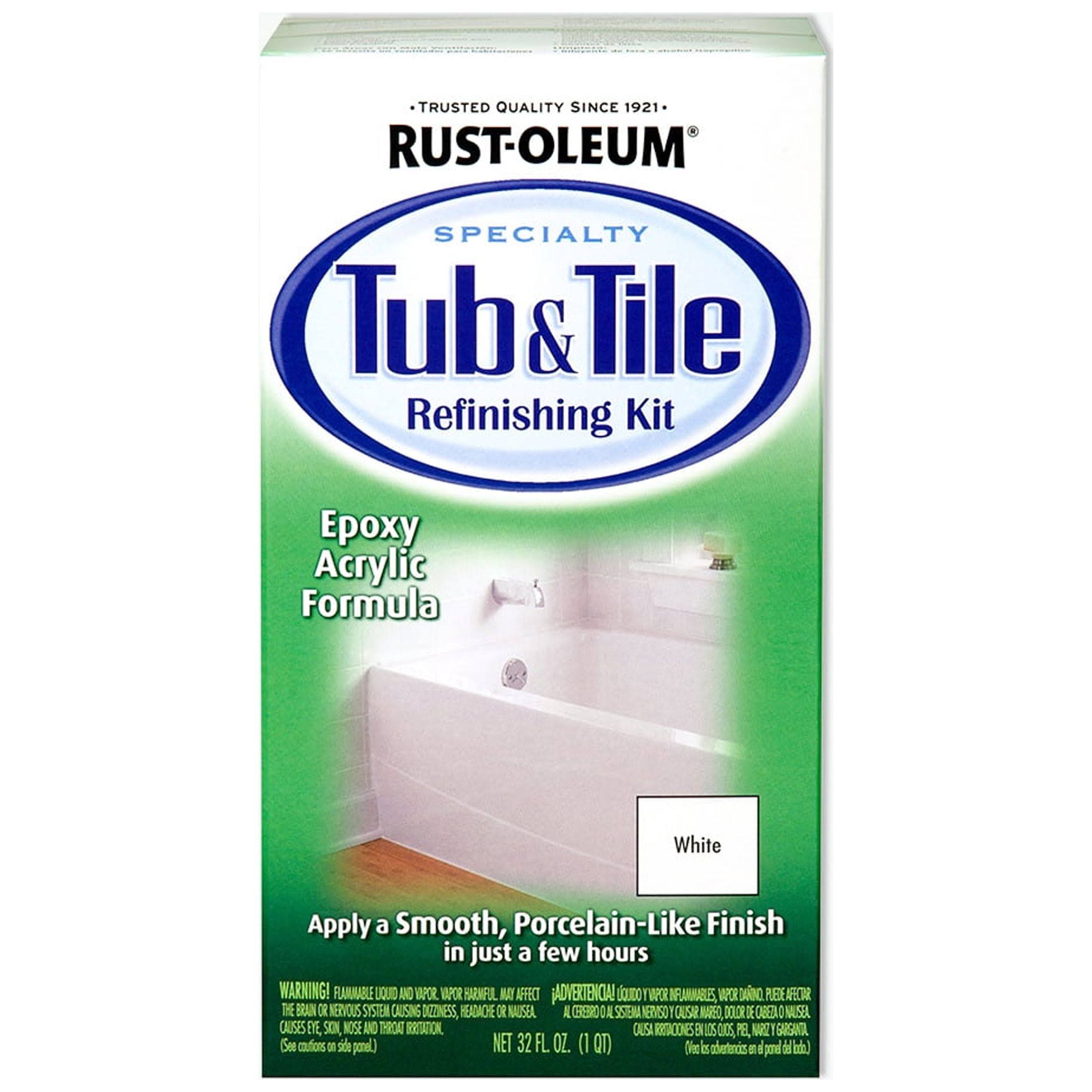 Rust-Oleum 7860519 Tub & Tile Refinishing Kit White