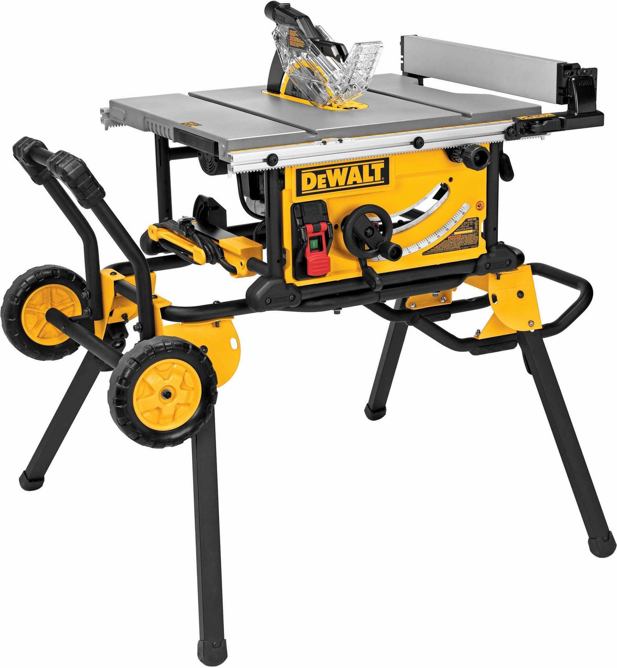 DeWalt DWE7491RS 10 Jobsite Table Saw  Rolling Stand(32-1/2 Inch)