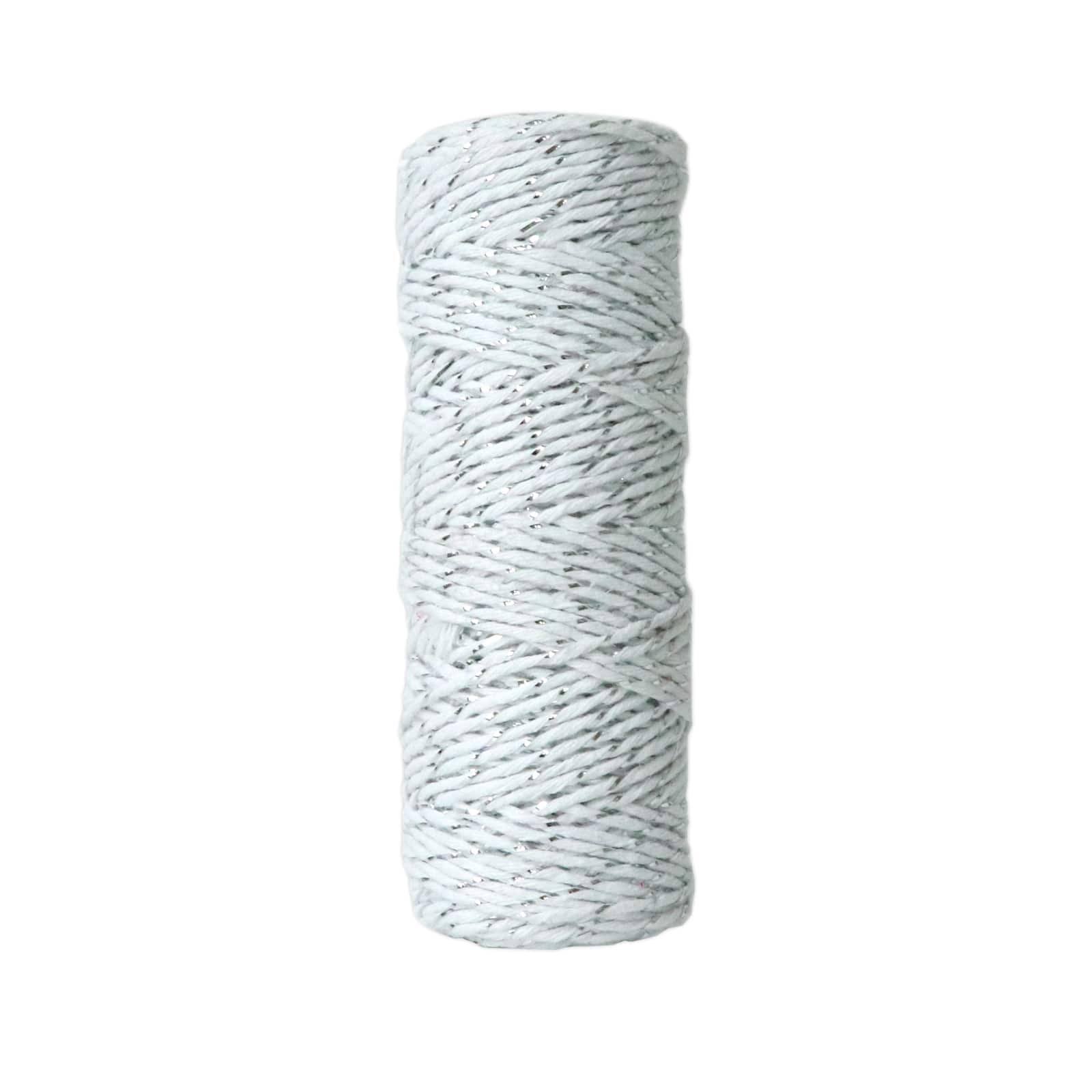 37yd. White & Silver Twine by Recollections Christmas | Michaels