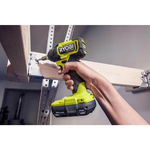 ONE+ HP 18V Brushless Cordless Compact 1/2 in. Drill and Impact Driver Kit with (2) 1.5 Ah Batteries. Charger and Bag