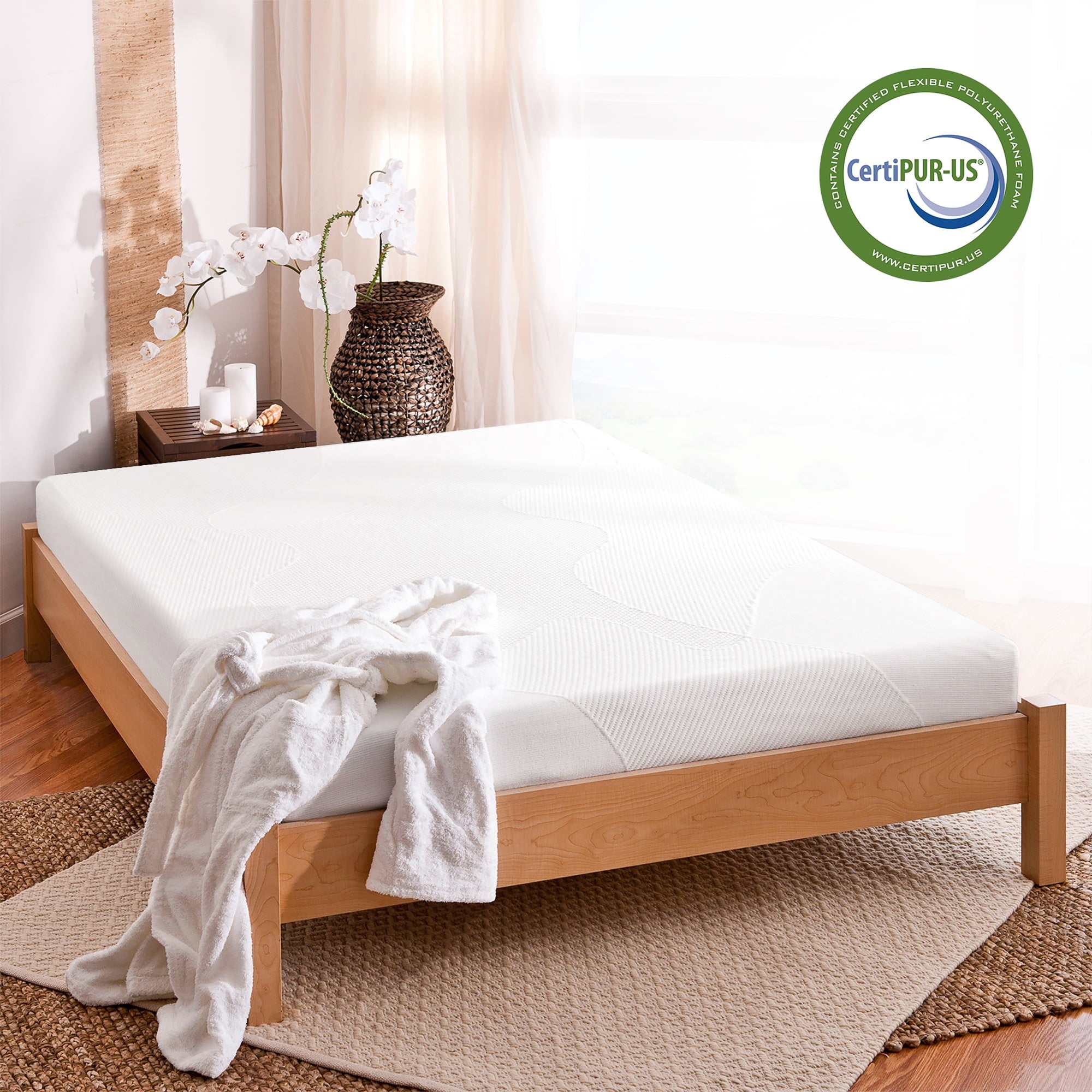 Sensations by Zinus Serenity 8 Memory Foam Mattress. Full