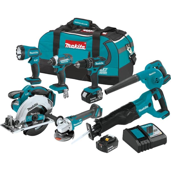 18V LXT Lithium-Ion Cordless Combo Kit (7-Piece)