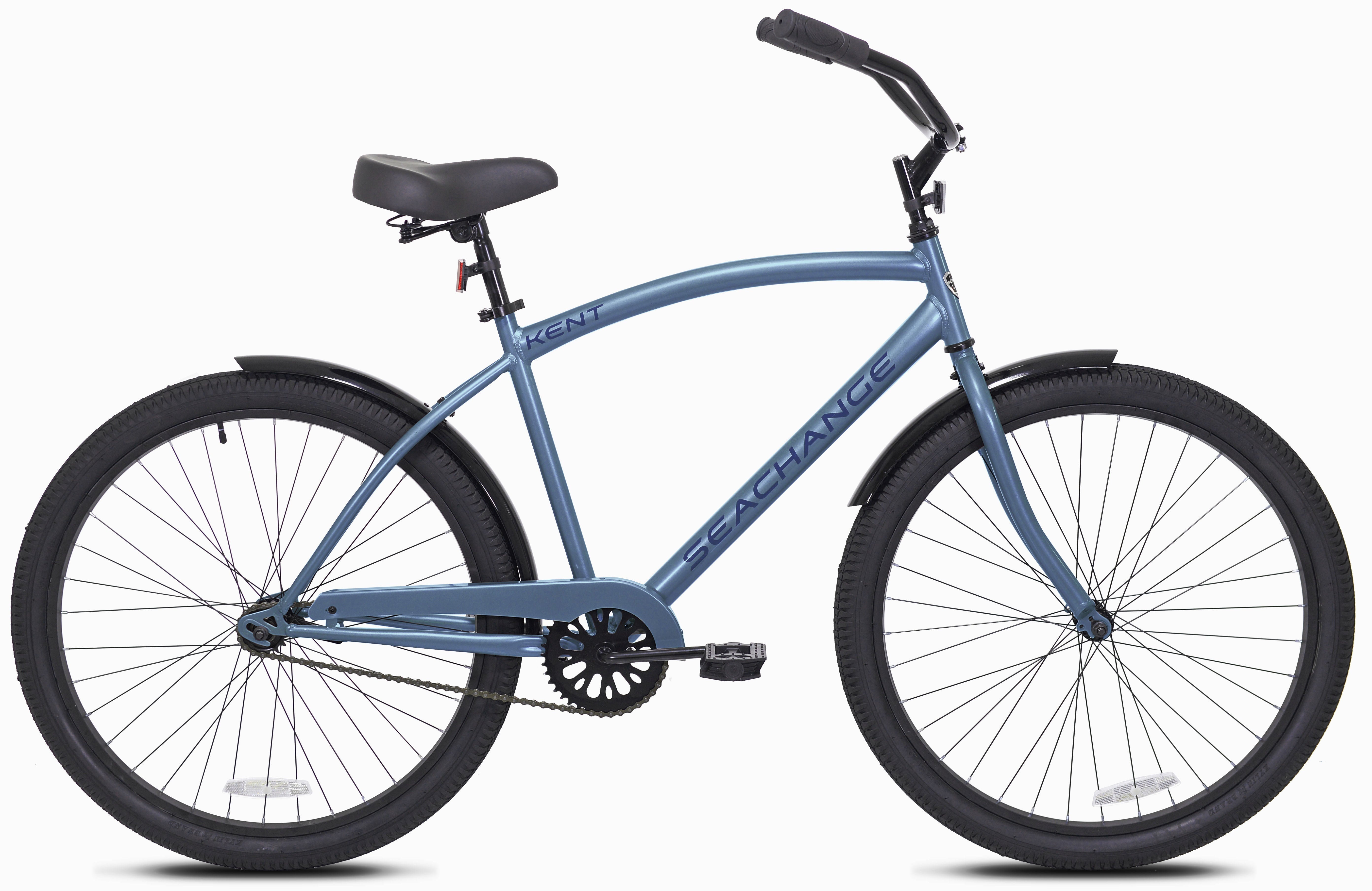 Bicycles 27.5 in Male Sea Change Beach Cruiser Bike. Metallic Blue