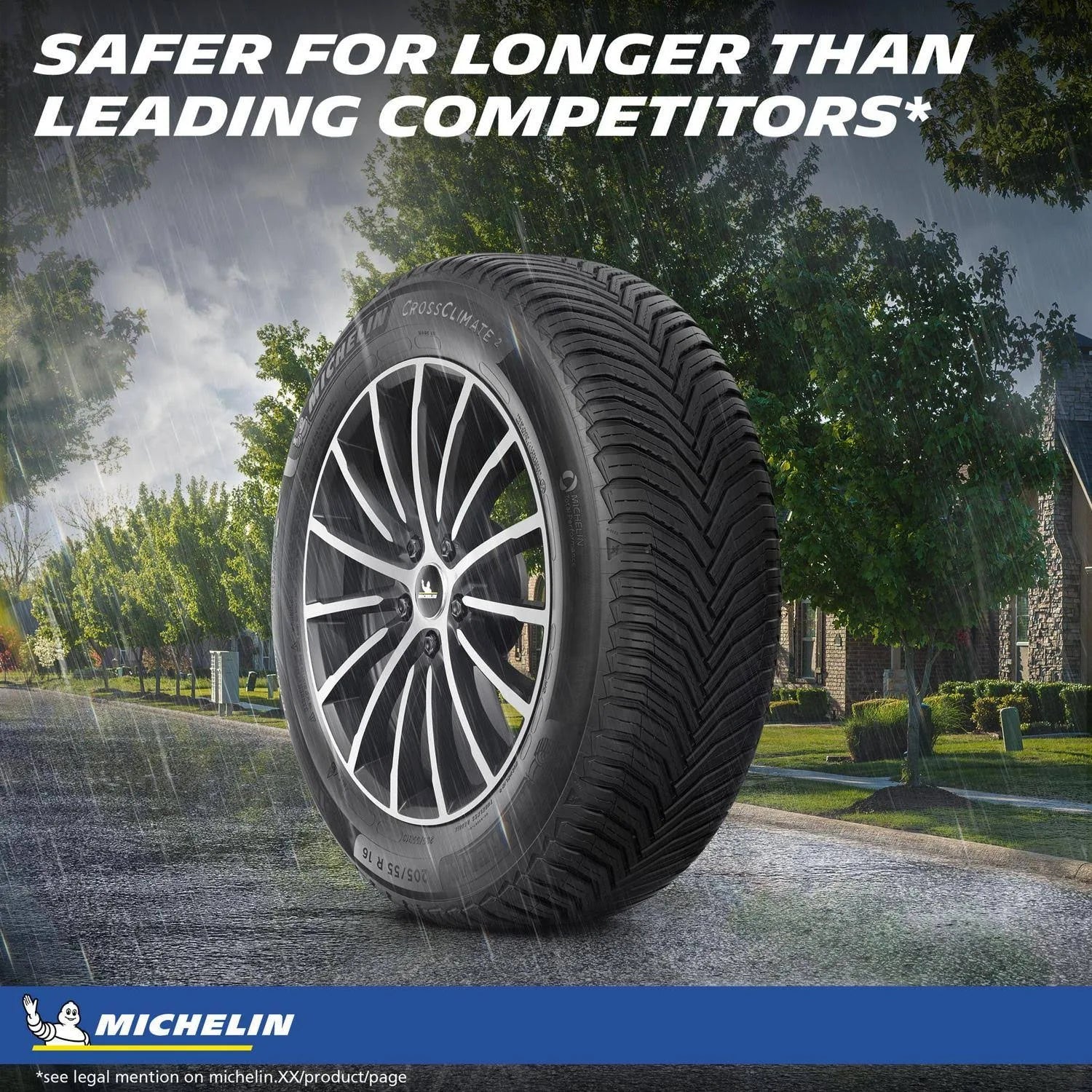 Michelin CrossClimate2 205/60R16 92V - MadeInUSA