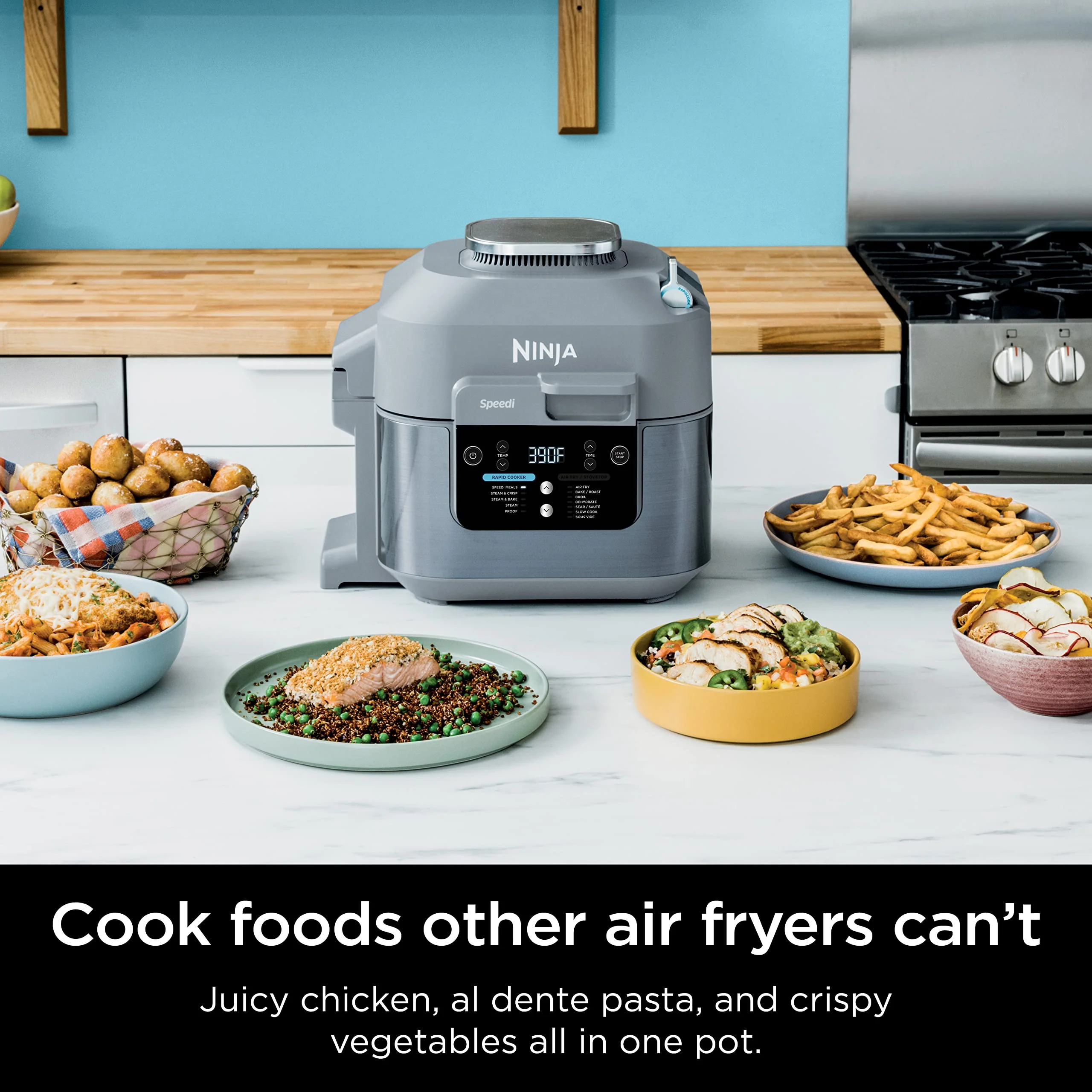 Ninja Speedi Rapid Cooker & Air Fryer. 6-Quart Capacity