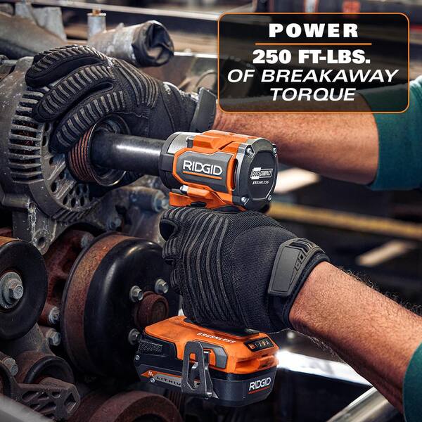 18V SubCompact Brushless 2-Tool Combo Kit with 3/8 in. Impact Wrench. 1/2 in. Impact Wrench. and FREE 4.0 Ah Battery