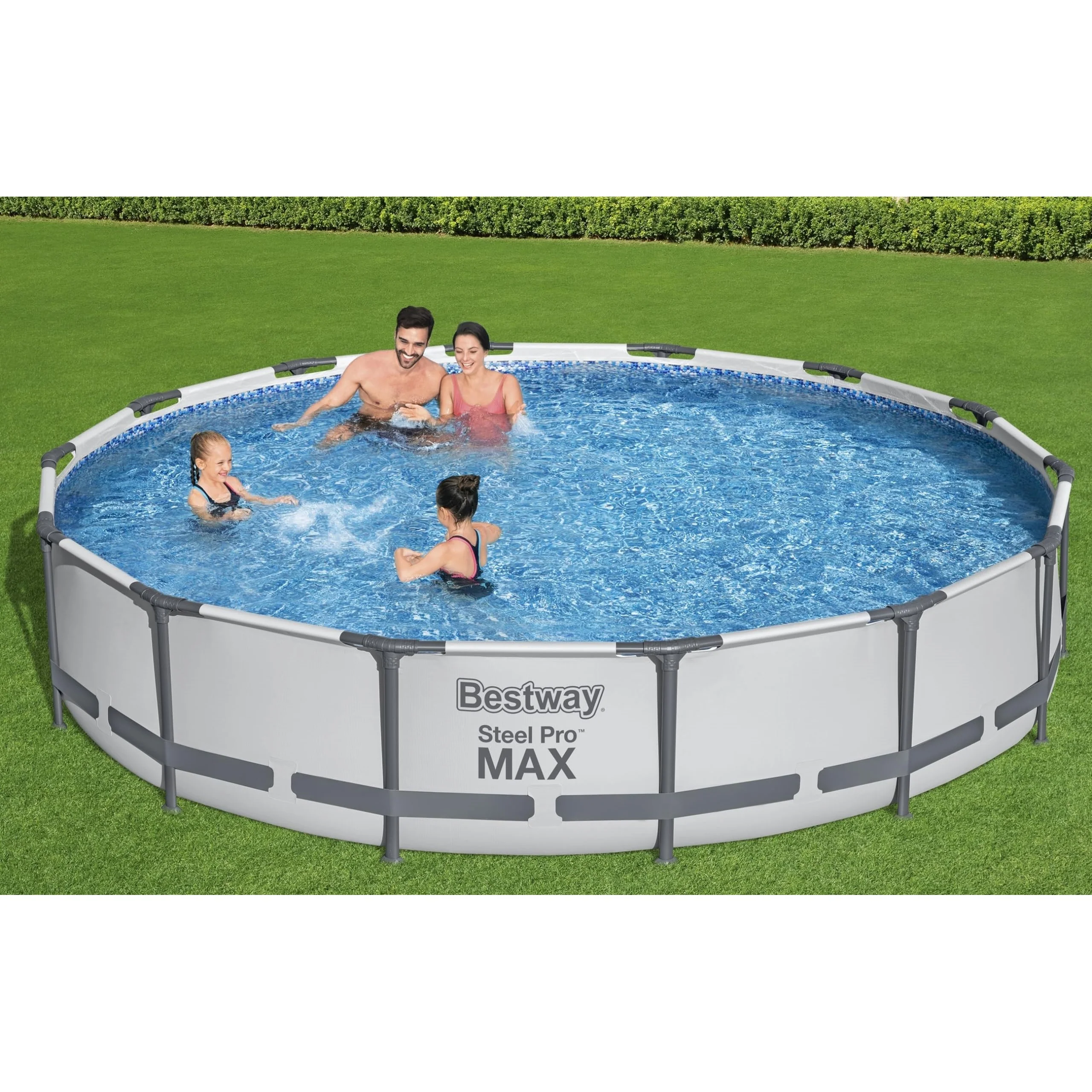 Bestway MAX 14' x 33 Round Above Ground Pool Set