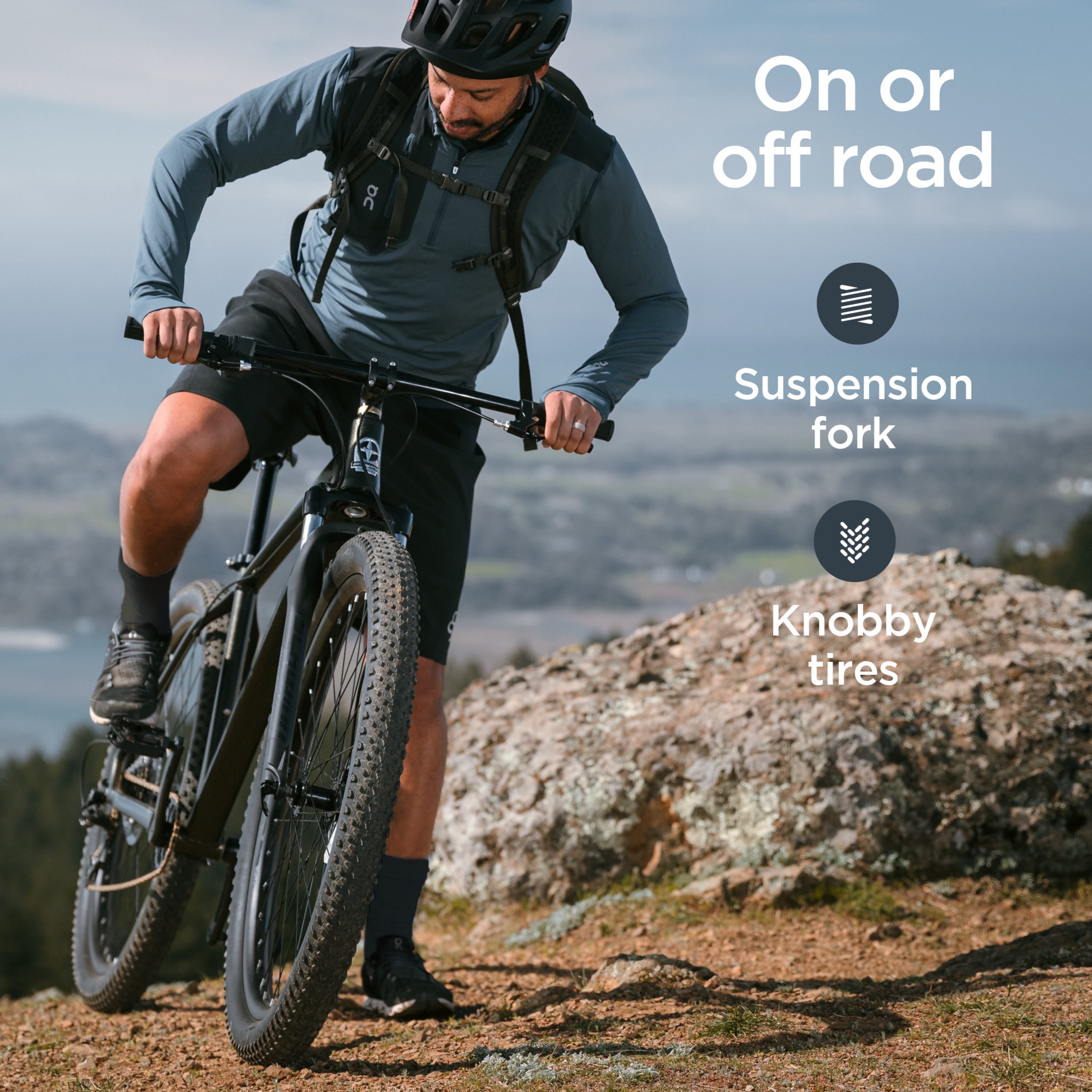 29-in. Axum DP Mens Mountain Bike. Blue. 19-in. Frame