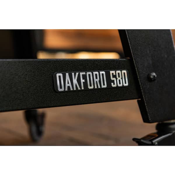 Oakford 580 Wifi Pellet Grill Smoker in Black