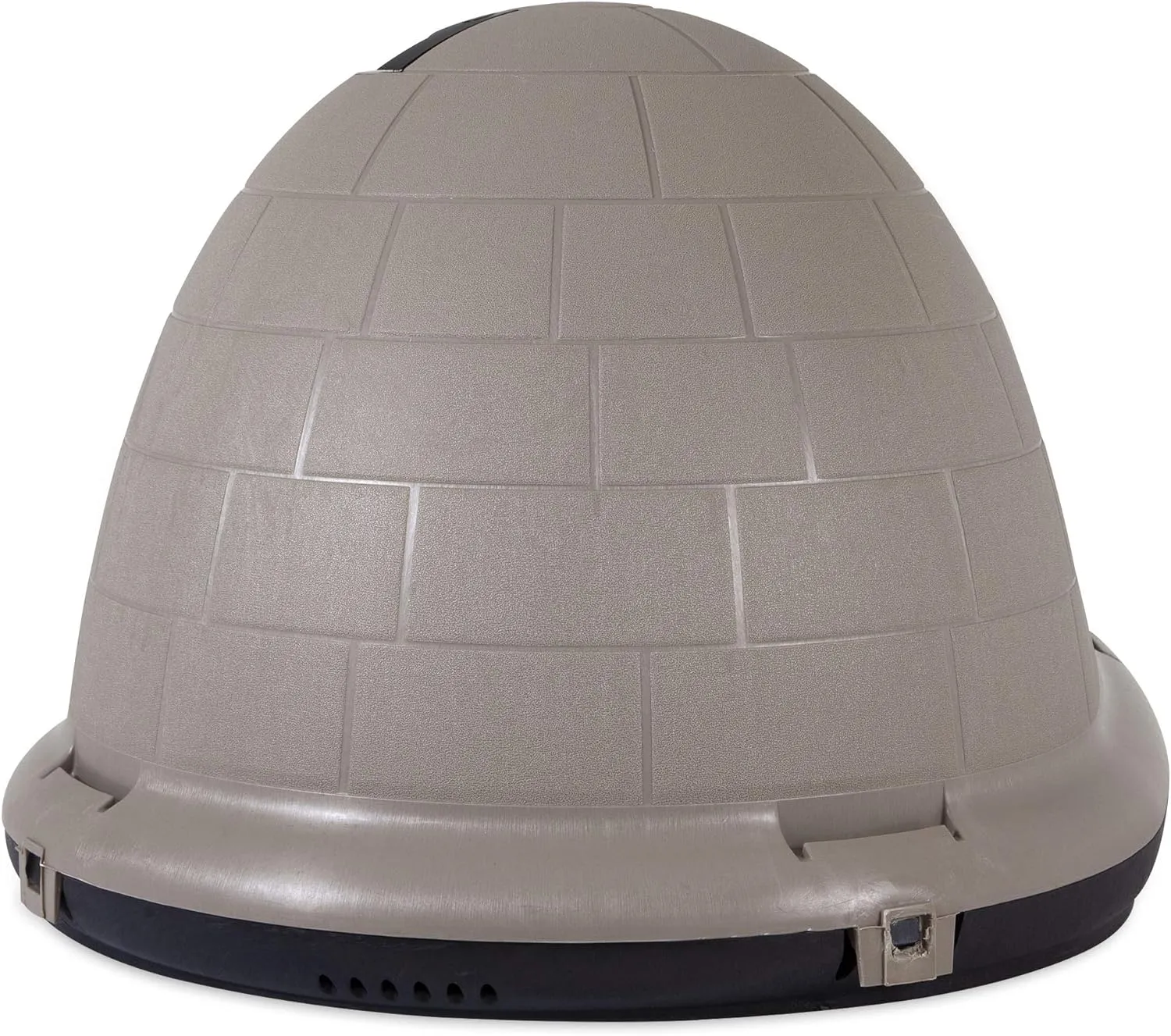 Petmate Indigo Dog House (Igloo Dog House. Made in USA with 90% Recycled Materials. All-Weather Protection Pet Shelter) for XL Dogs -90 to 125 pounds. Made in USA