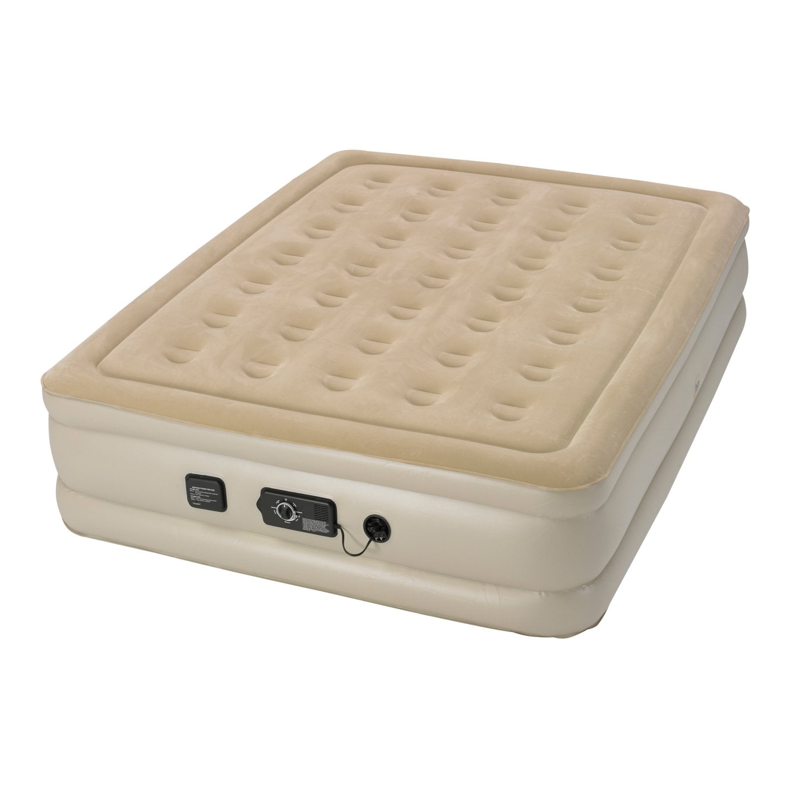 18 Raised Queen Air Mattress with Never Flat AC Pump