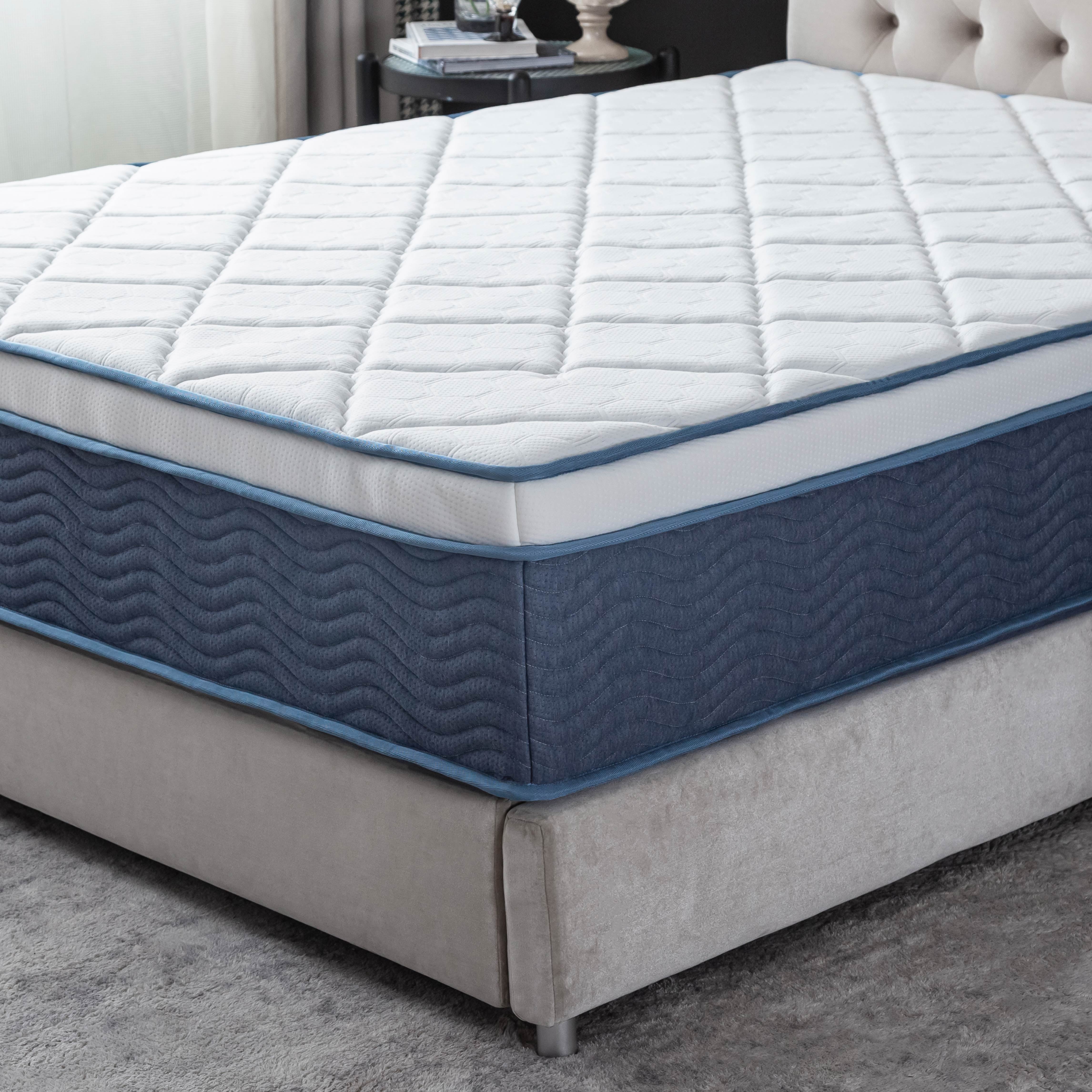 13 Hybrid of Gel Memory Foam and Pocket Spring Mattress. King
