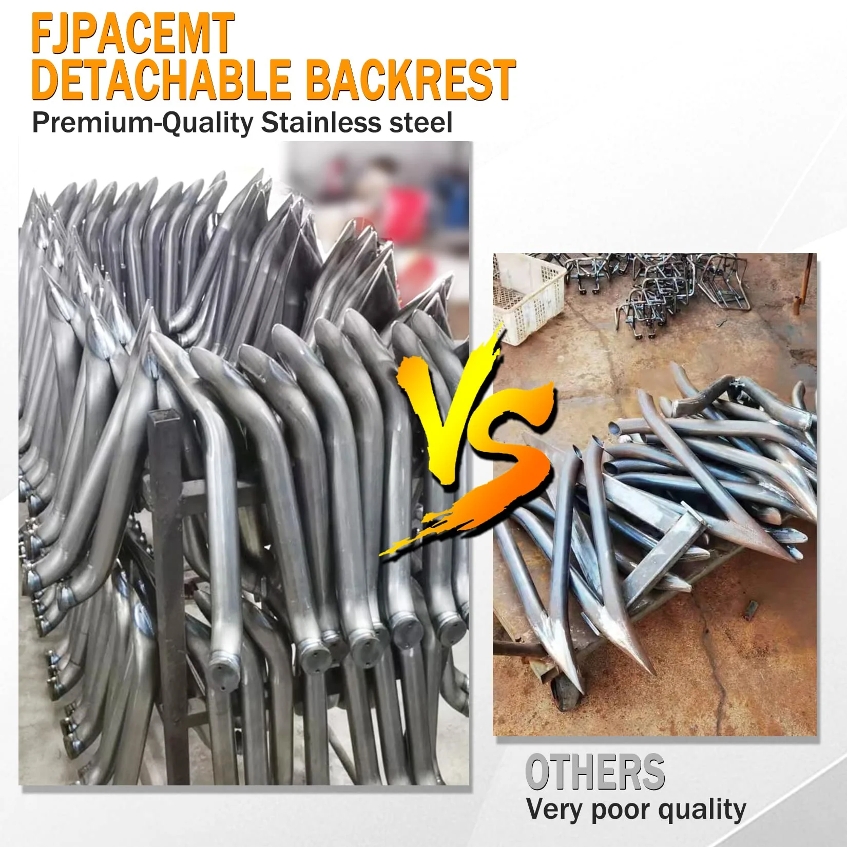 26 Height Black Sissy Bar Compatible for Harley Davidson Touring Models