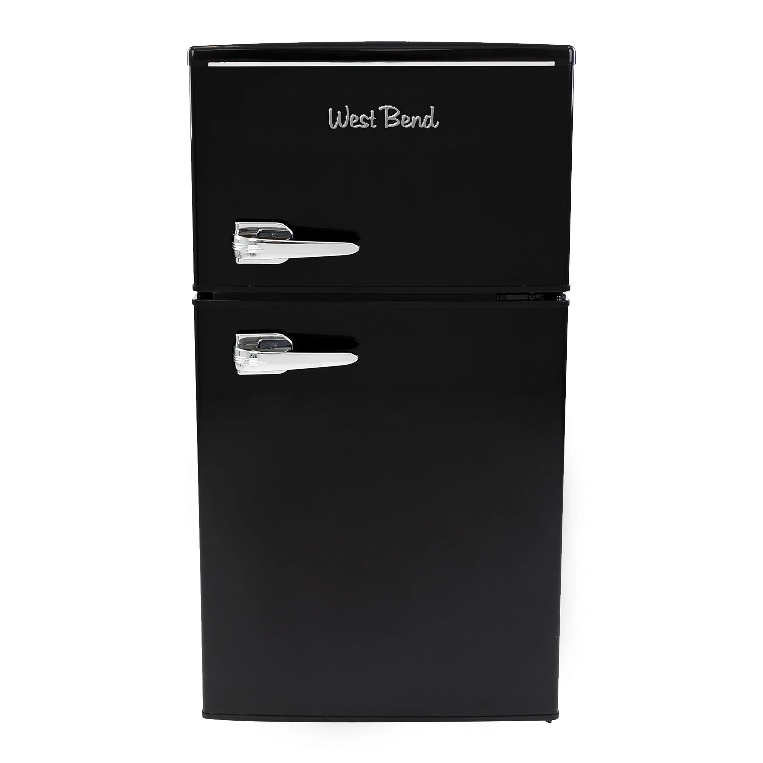 West Bend 3-Cu.Ft Mini Fridge with Freezer Retro-Styled
