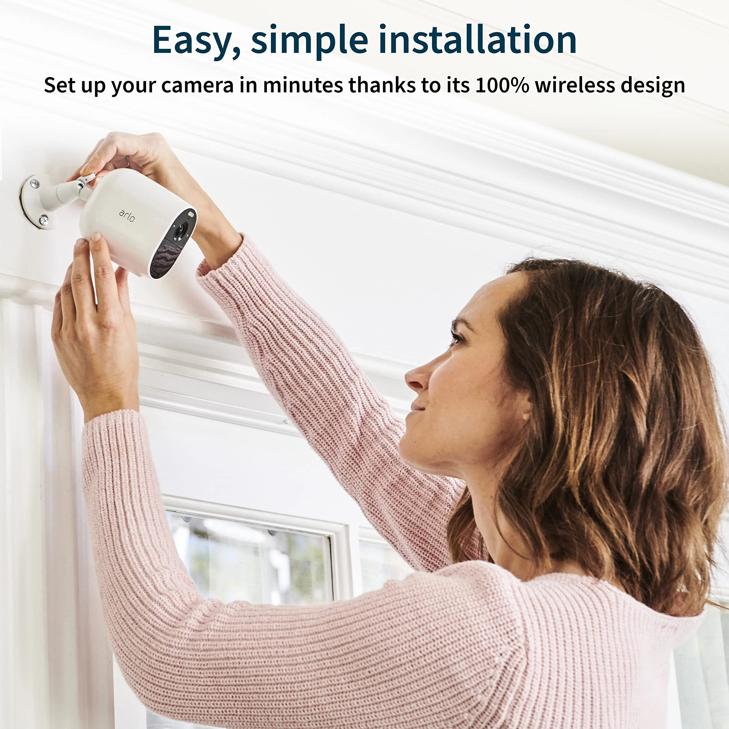 Arlo Essential 2 Count Wireless Spotlight Camera