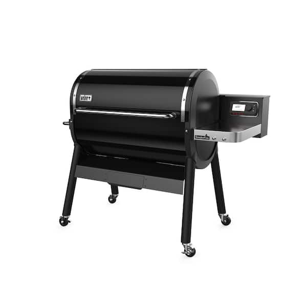 SmokeFire EX6 Wood Fired Pellet Smart Grill in Black (2nd Gen)