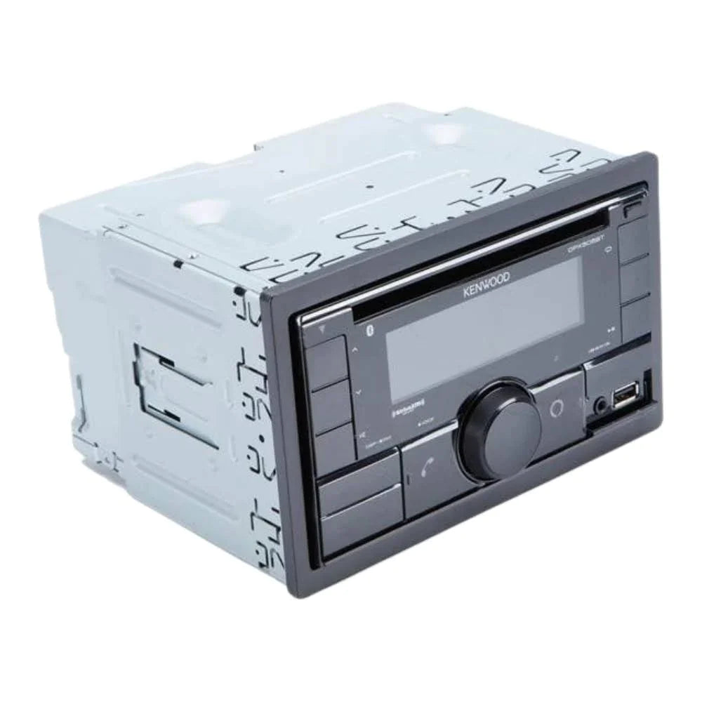 Kenwood Excelon DPX505BT Dual DIN CD Receiver with Bluetooth and SiriusXM Tuner - MadeInUSA