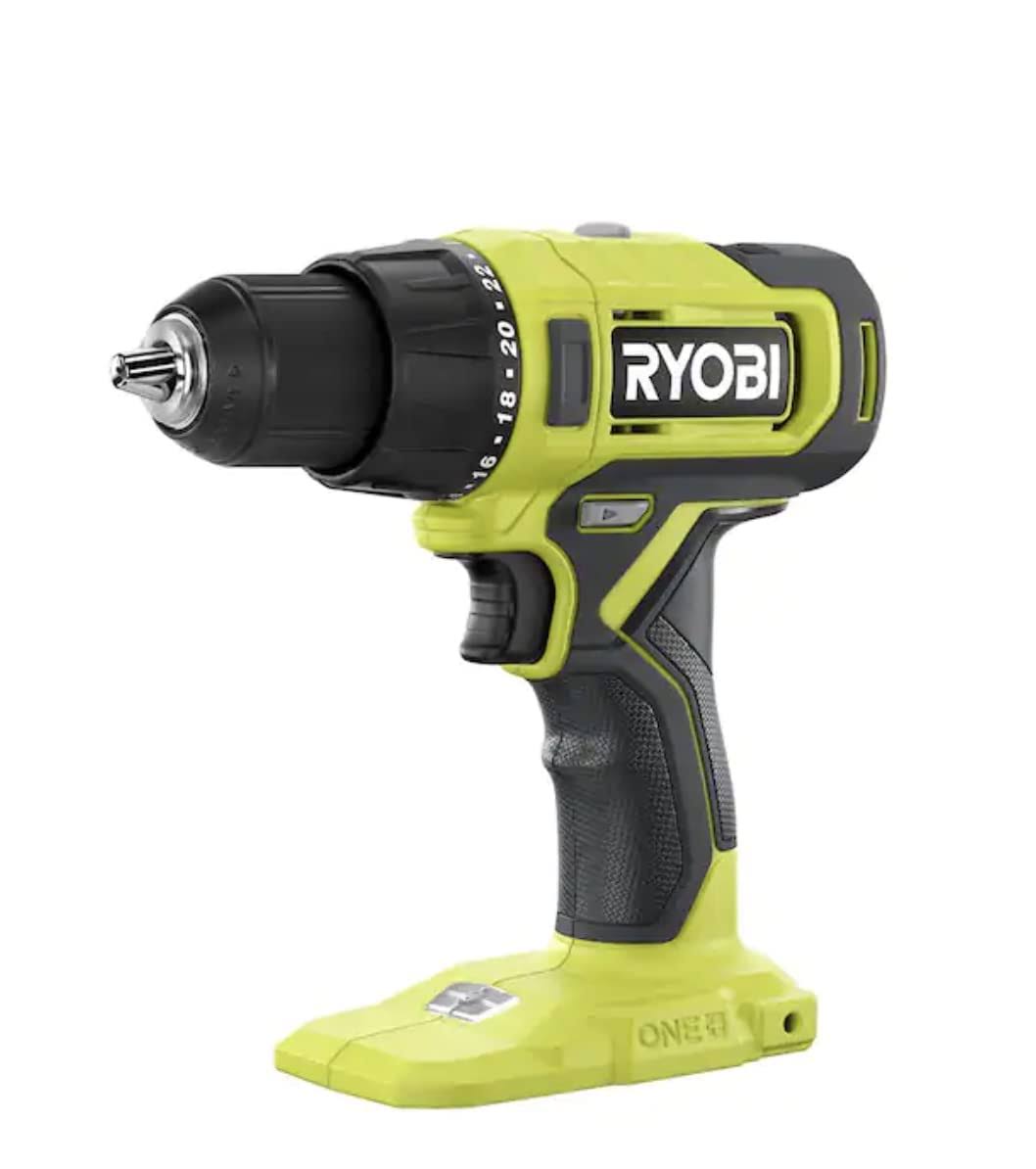 Ryobi One+ 18V Cordless 1/2 in. Drill/Driver (Tool Only)