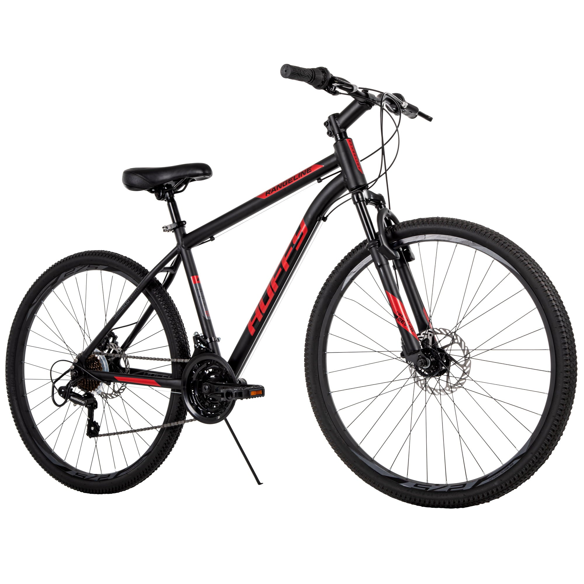 27.5 in. Rangeline Men's Mountain Bikes. Black and Red