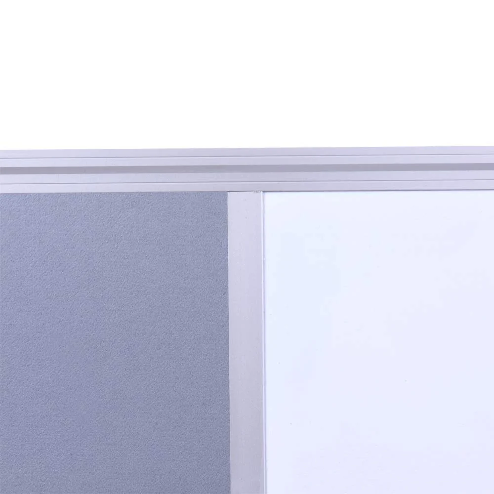 DexBoard 48 x 36 Inch Large Bulletin/Dry Erase Combo Board