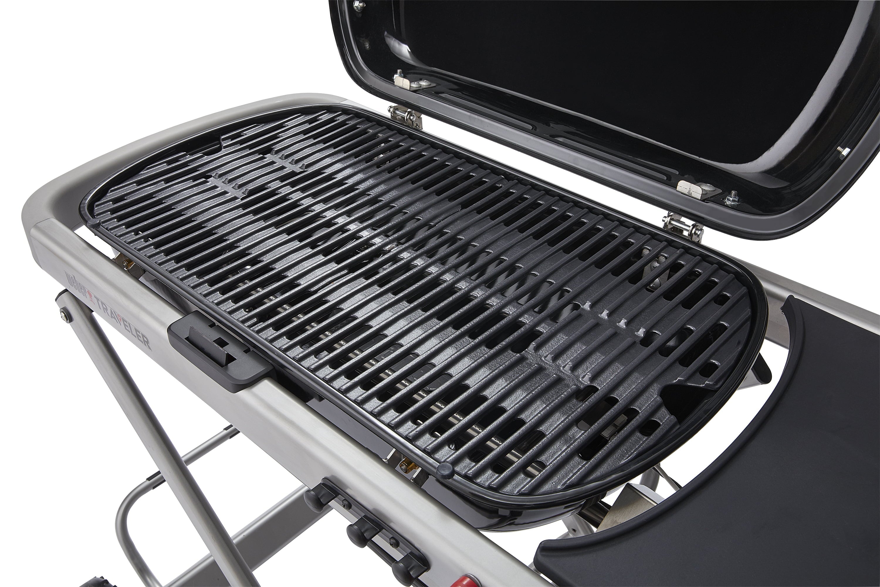 Traveler Portable Propane Gas Grill. Black