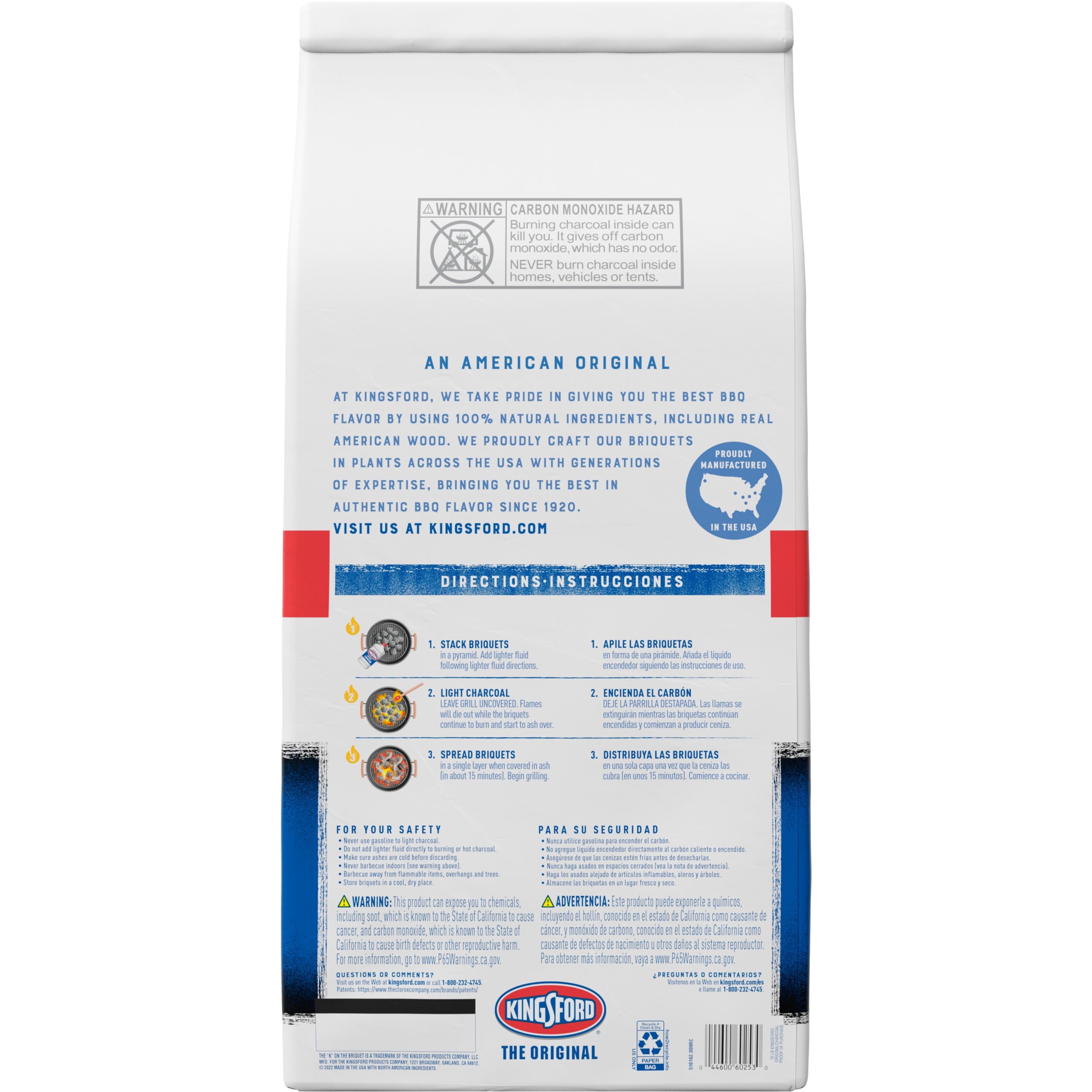 Original Charcoal Briquettes. 16 lb (2 pack)