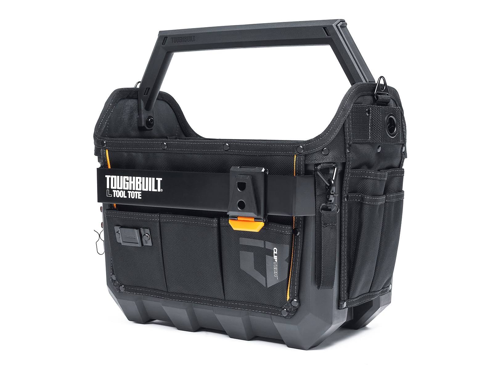 Toughbuilt Large Black Polyester 16-in Tool Tote | TBL-CT-82-16