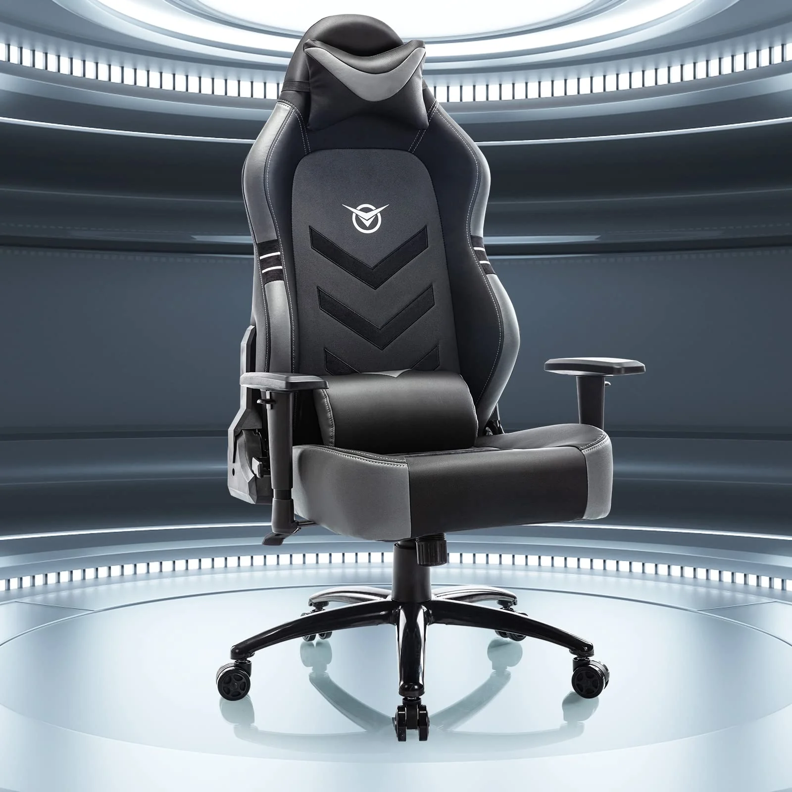 COLAMY Ergonomic Gaming Chair 350lbs Wide Seat